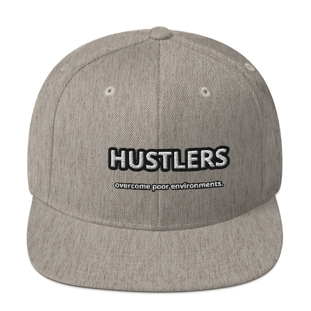 Hustlers Snapback Hat by Amagiri Young