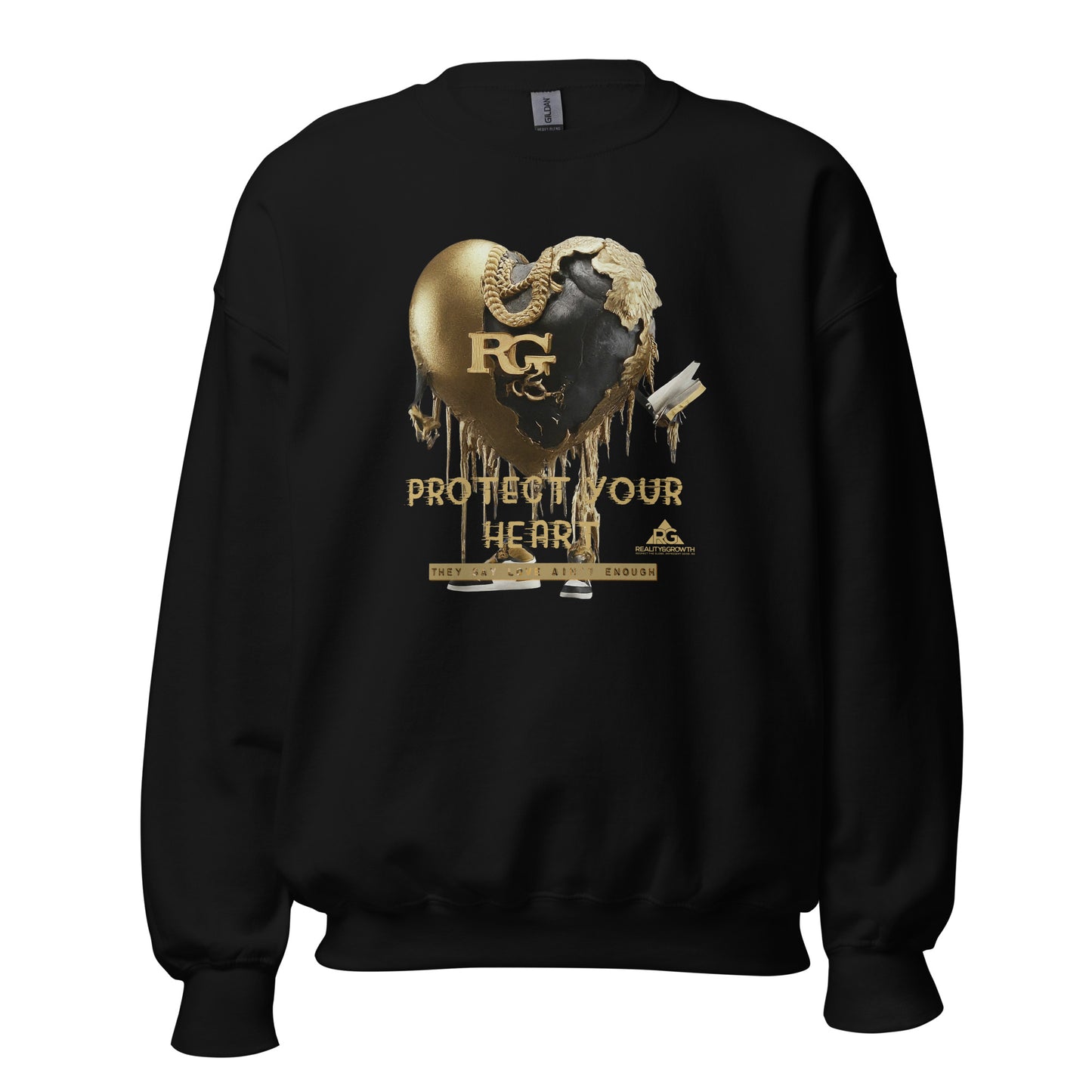 Heart Of Gold Unisex Sweatshirt