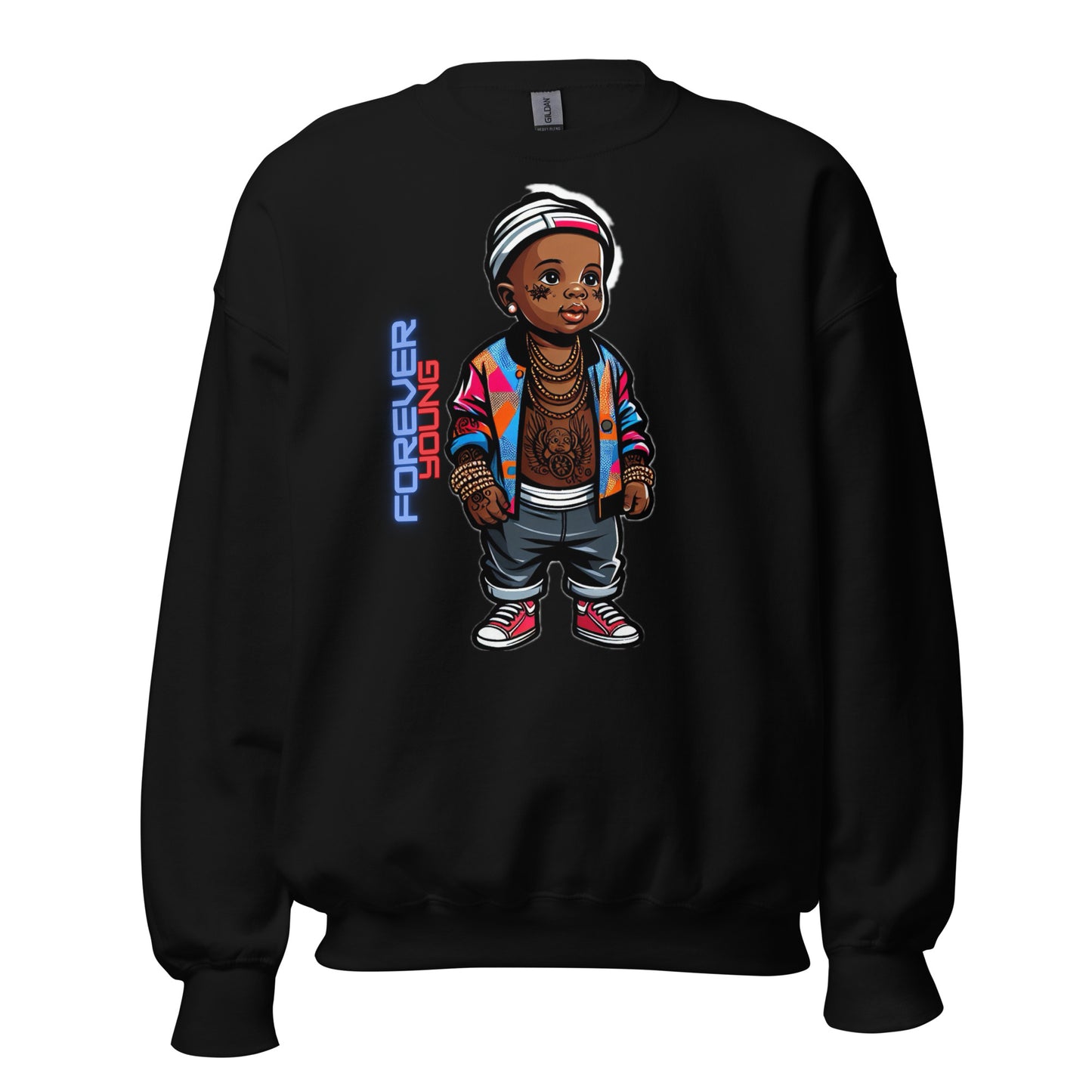 Forever Young by Amagiri Young Unisex Sweatshirt