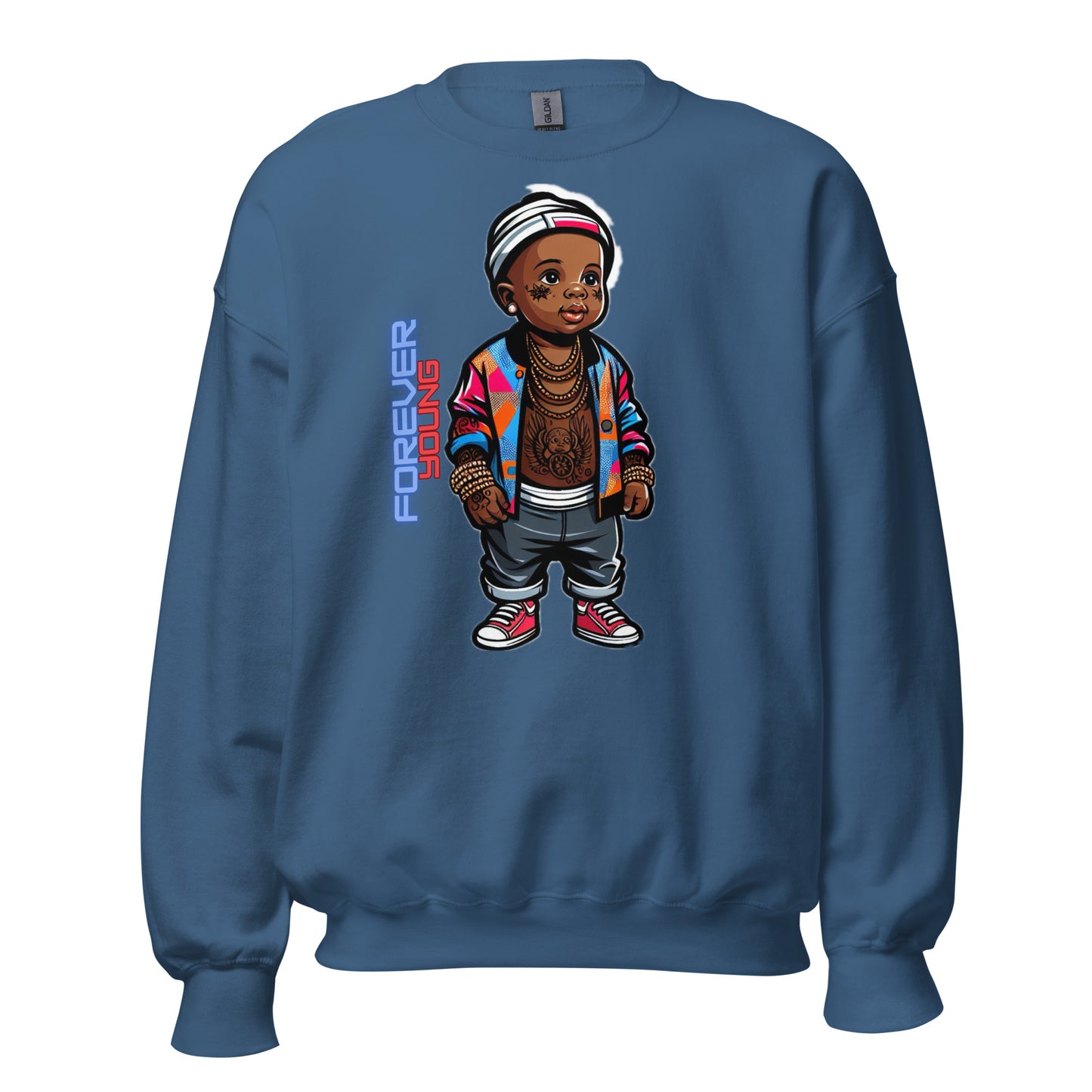 Forever Young by Amagiri Young Unisex Sweatshirt