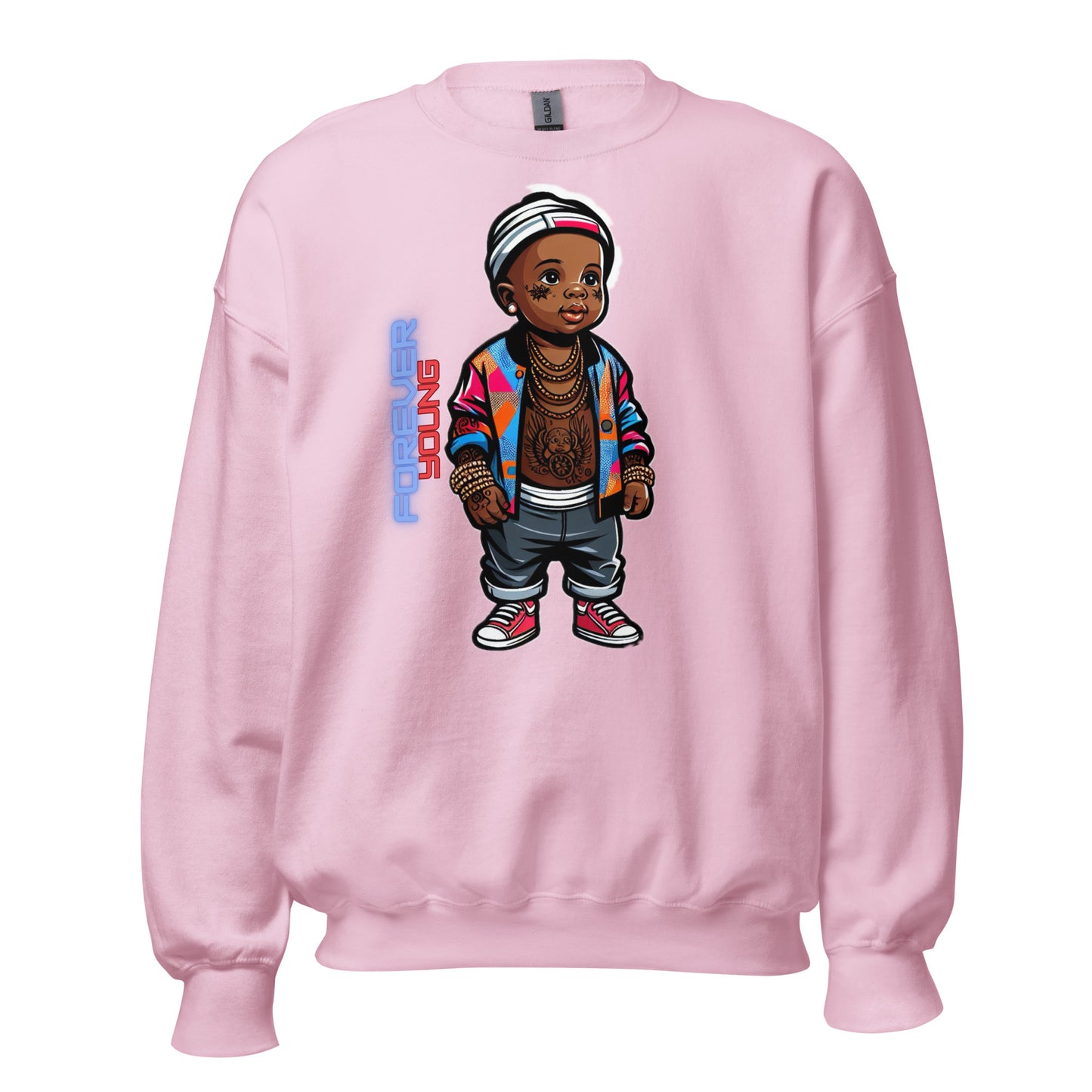 Forever Young by Amagiri Young Unisex Sweatshirt