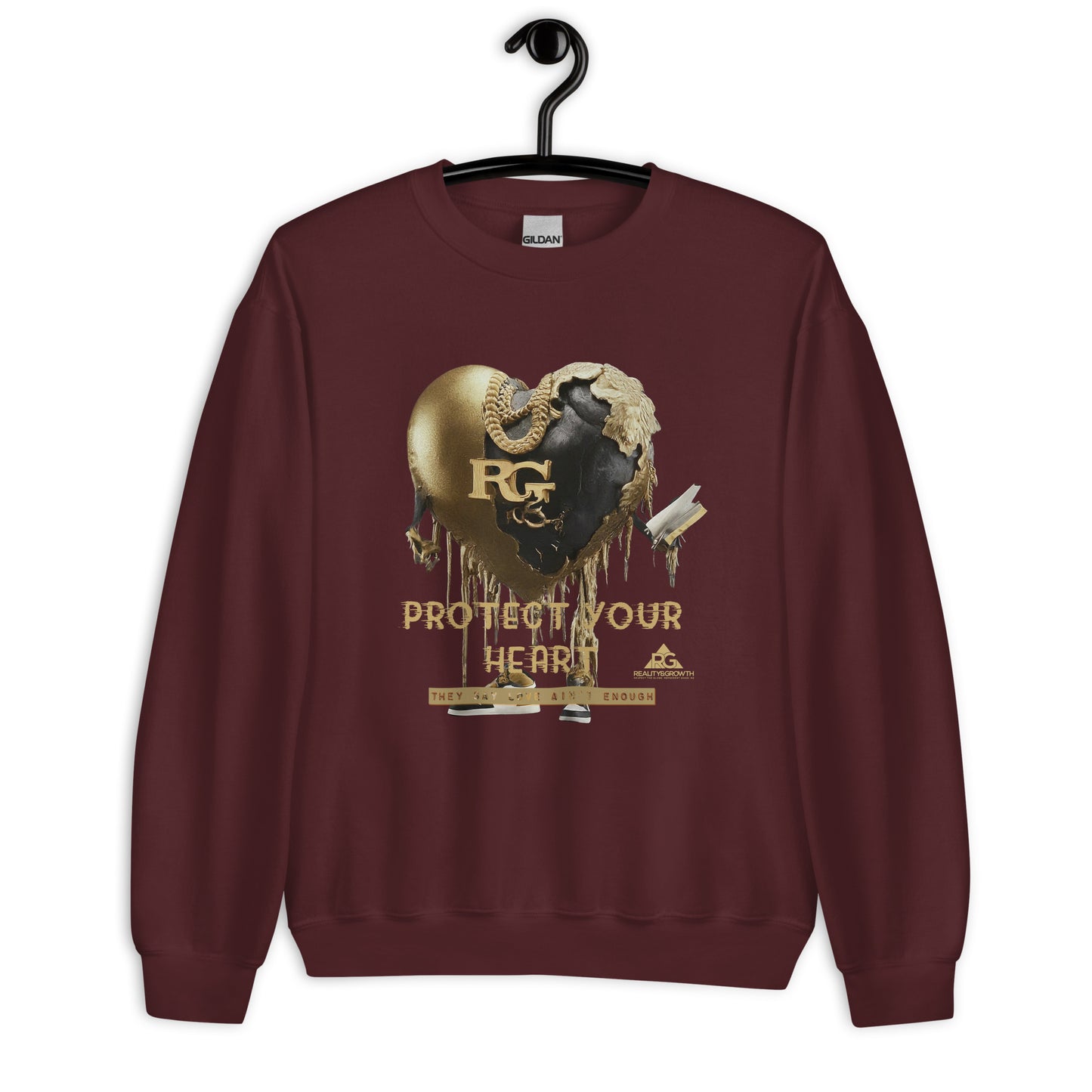 Heart Of Gold Unisex Sweatshirt