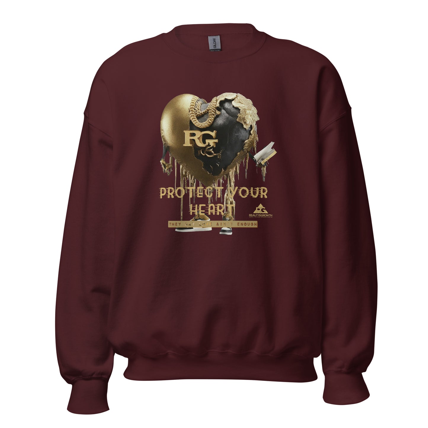 Heart Of Gold Unisex Sweatshirt