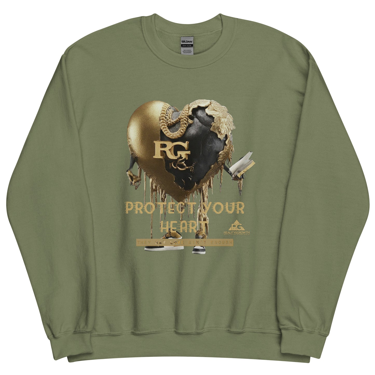 Heart Of Gold Unisex Sweatshirt