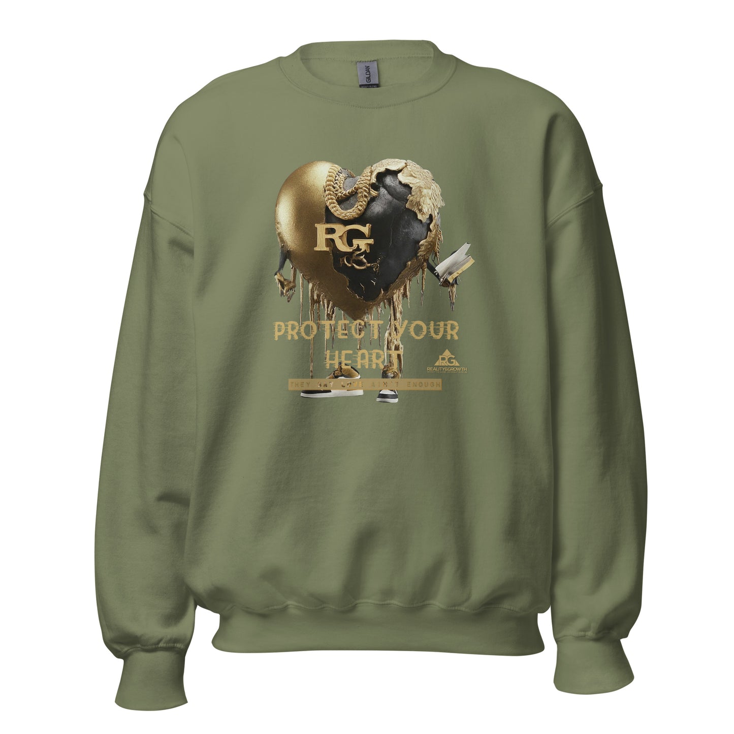 Heart Of Gold Unisex Sweatshirt