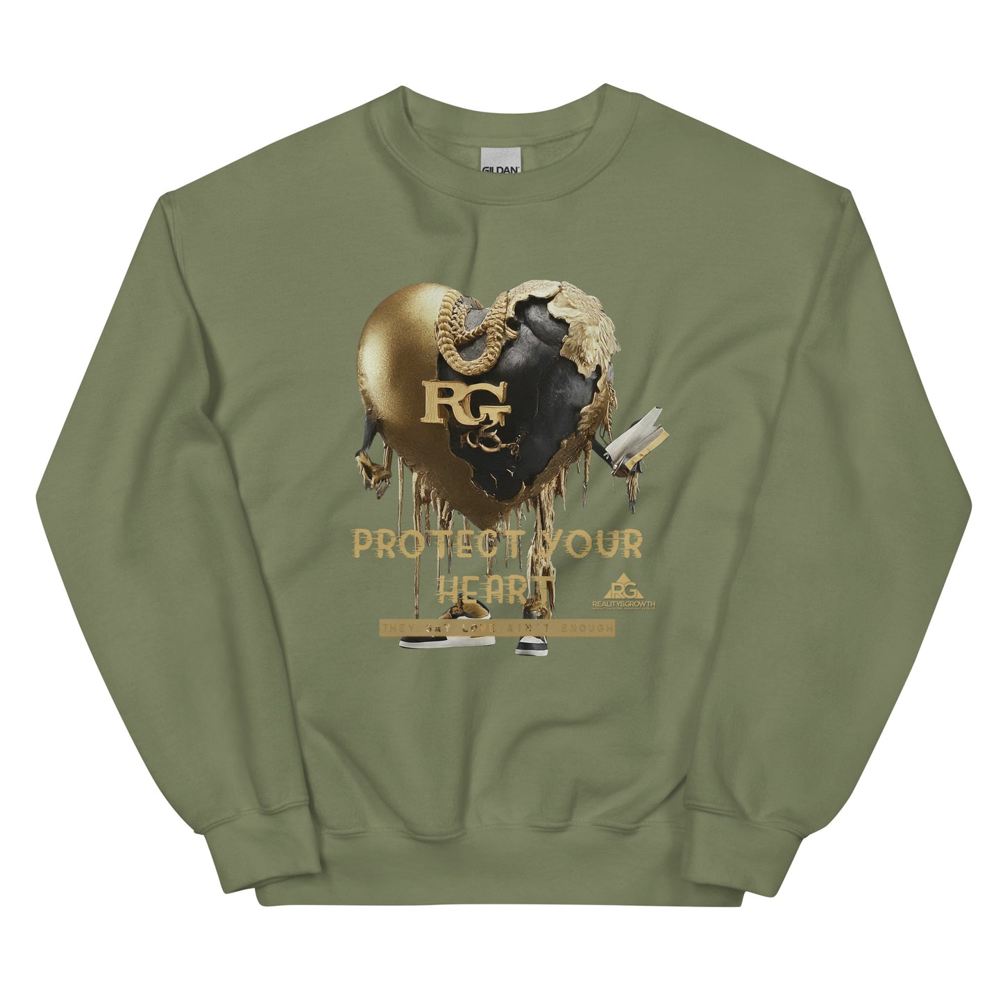 Heart Of Gold Unisex Sweatshirt