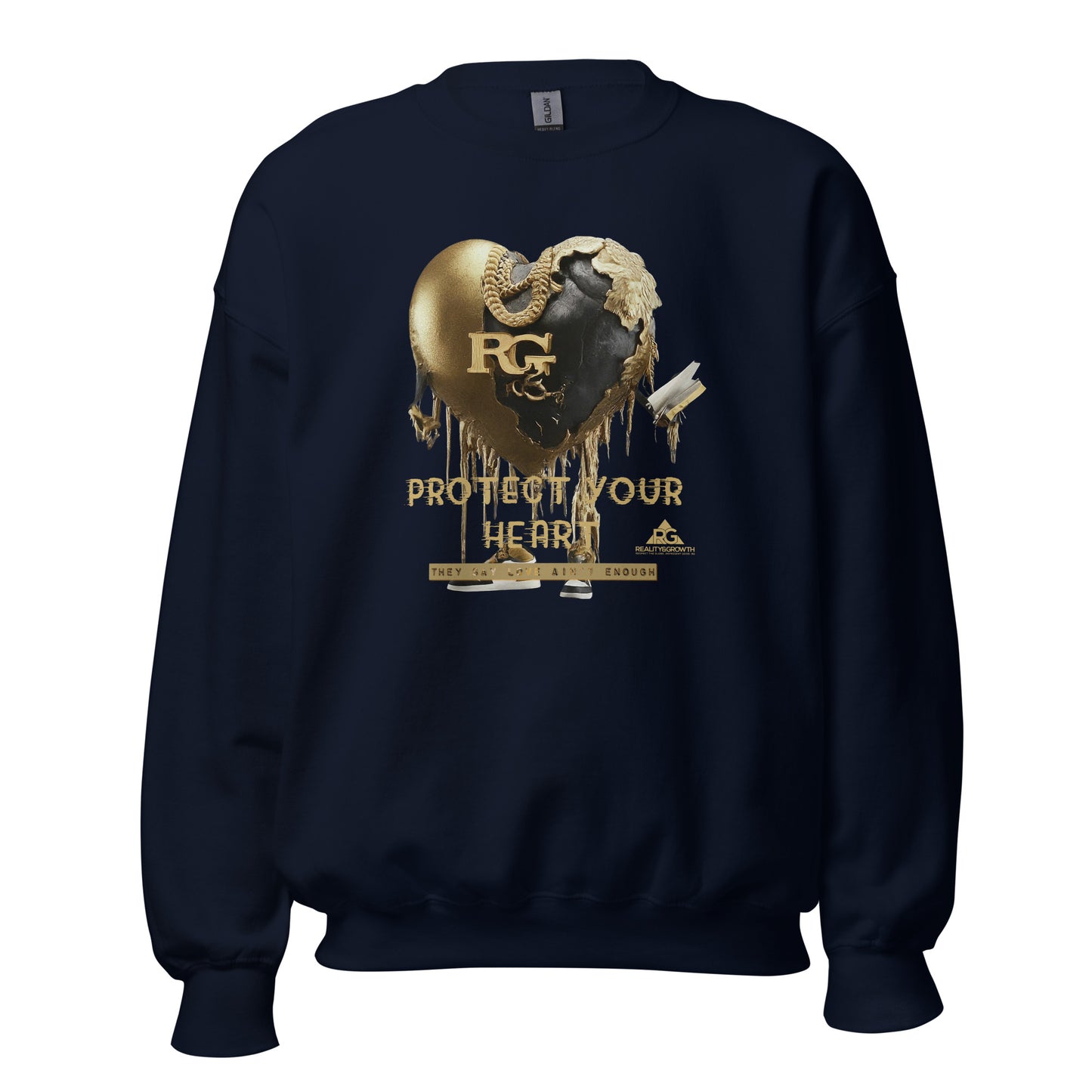 Heart Of Gold Unisex Sweatshirt