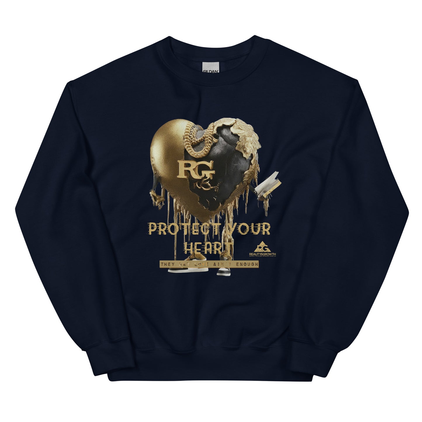 Heart Of Gold Unisex Sweatshirt