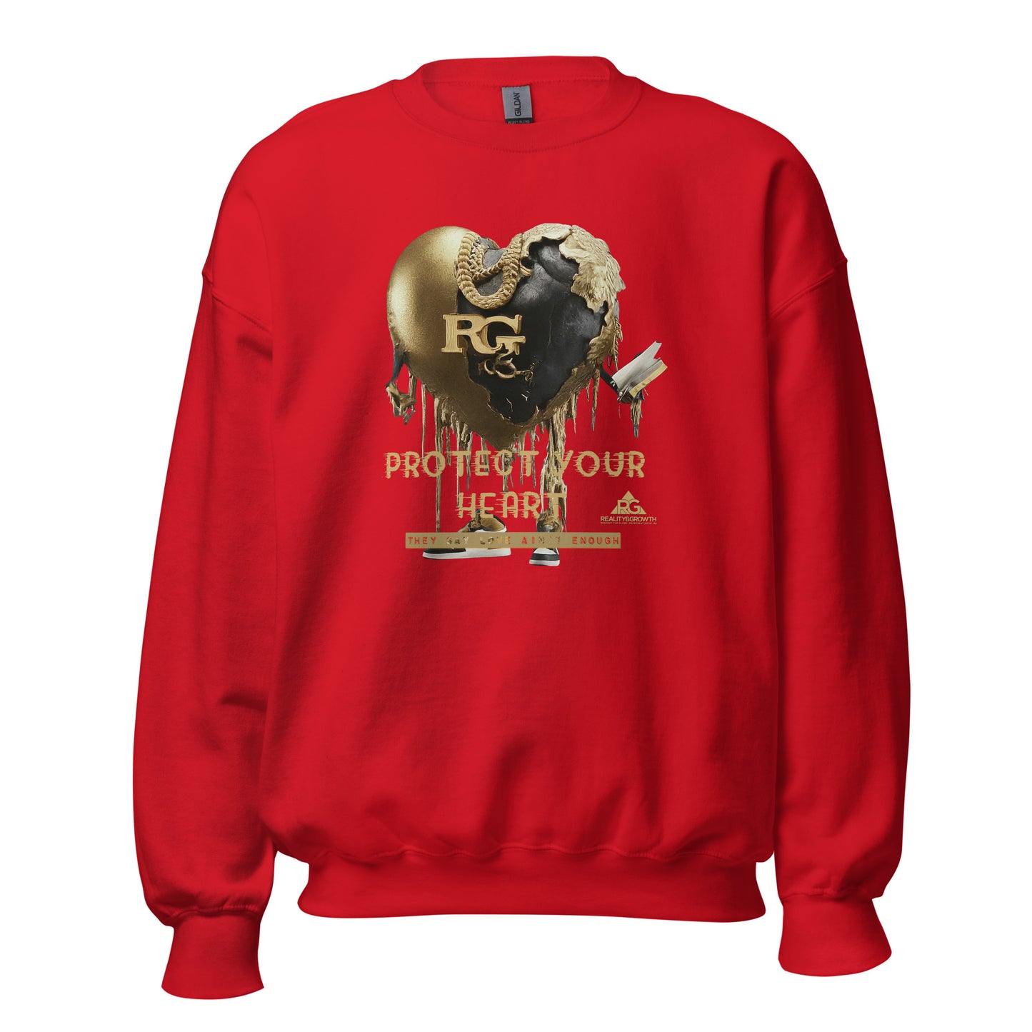 Heart Of Gold Unisex Sweatshirt