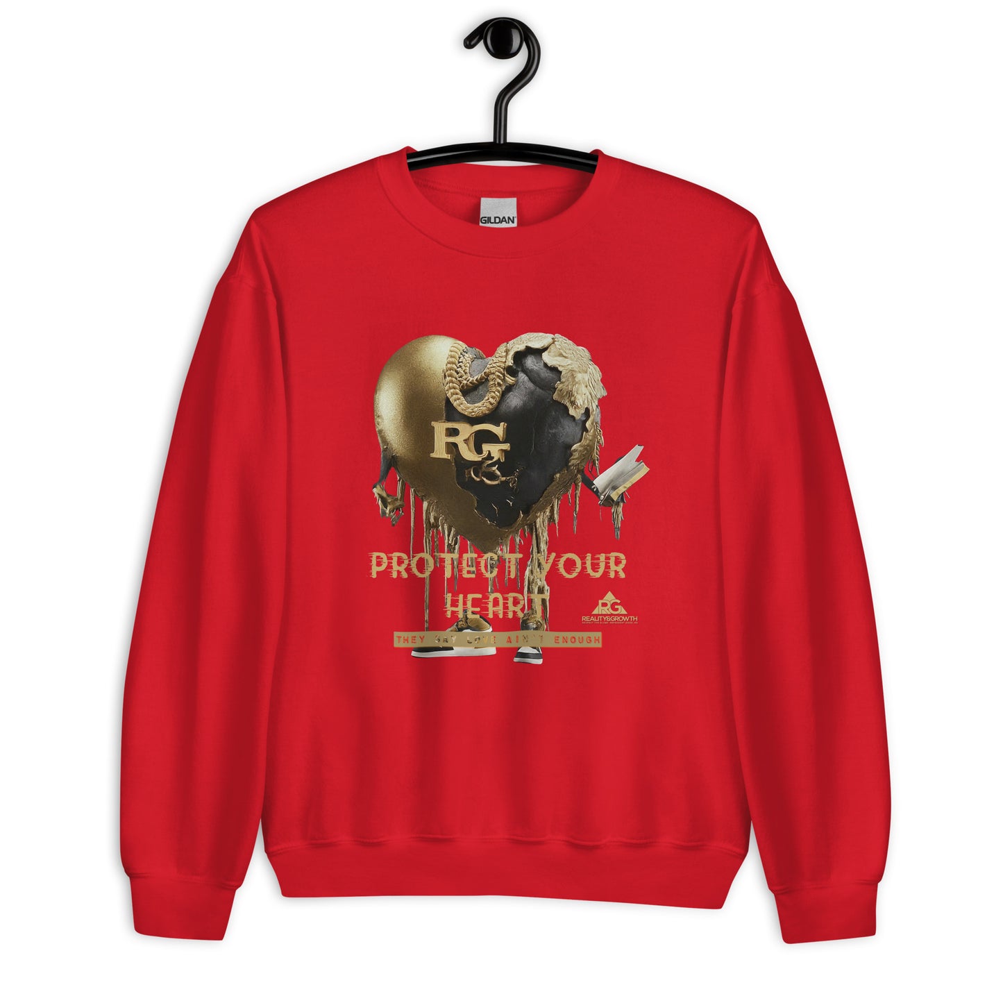 Heart Of Gold Unisex Sweatshirt