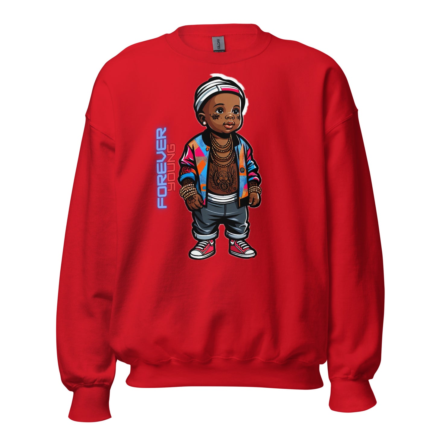 Forever Young by Amagiri Young Unisex Sweatshirt