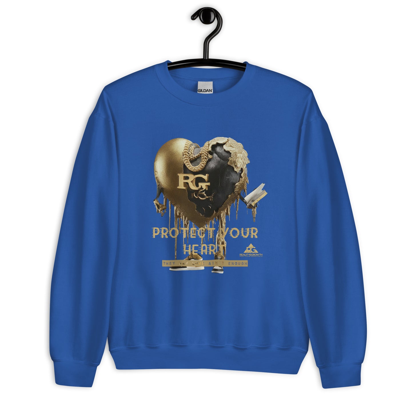 Heart Of Gold Unisex Sweatshirt