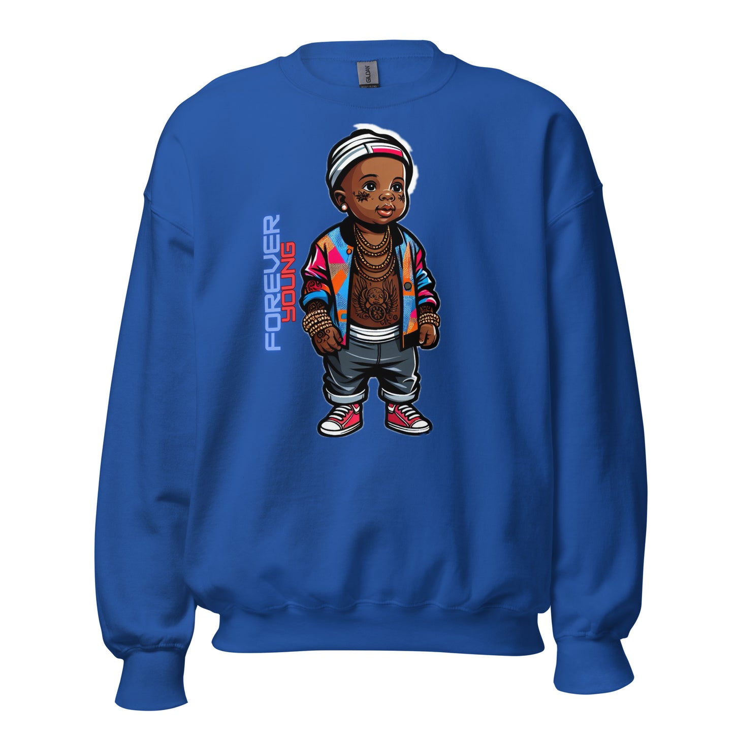 Forever Young by Amagiri Young Unisex Sweatshirt