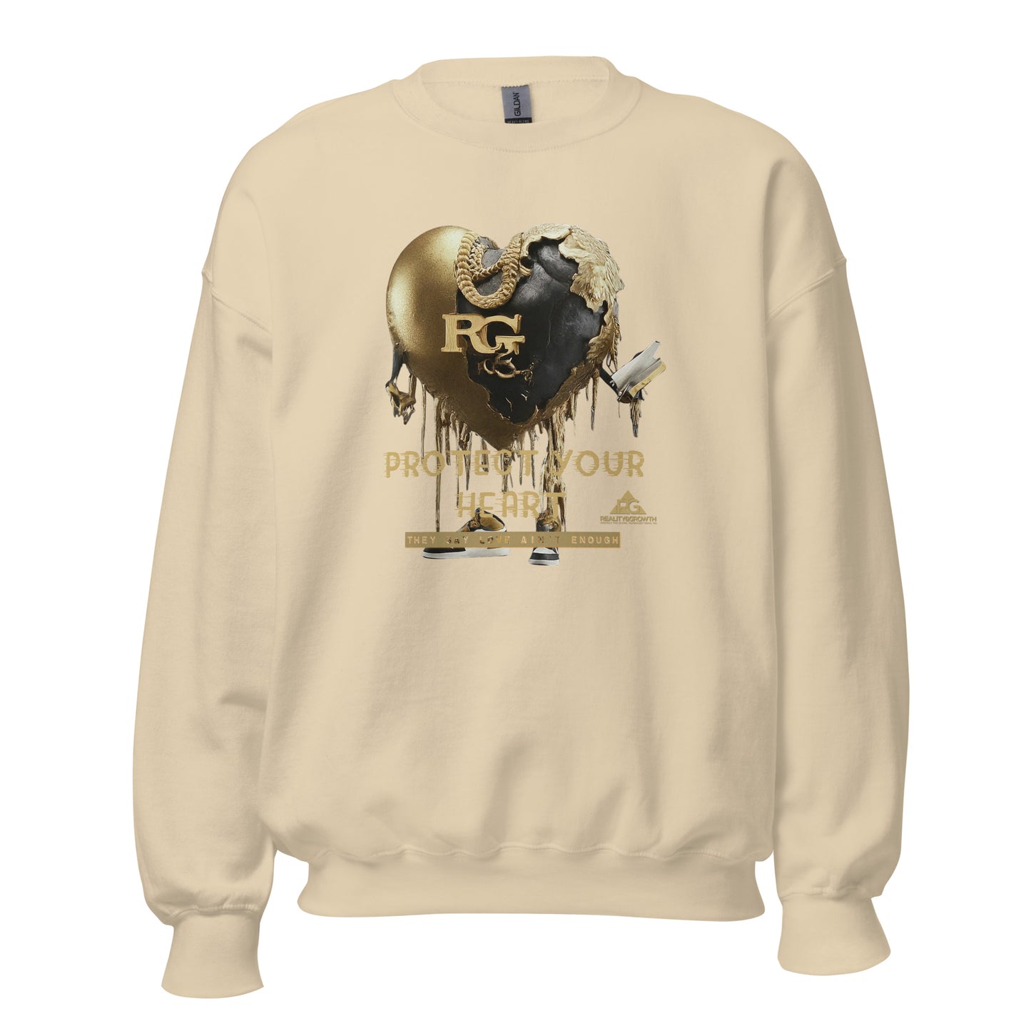 Heart Of Gold Unisex Sweatshirt