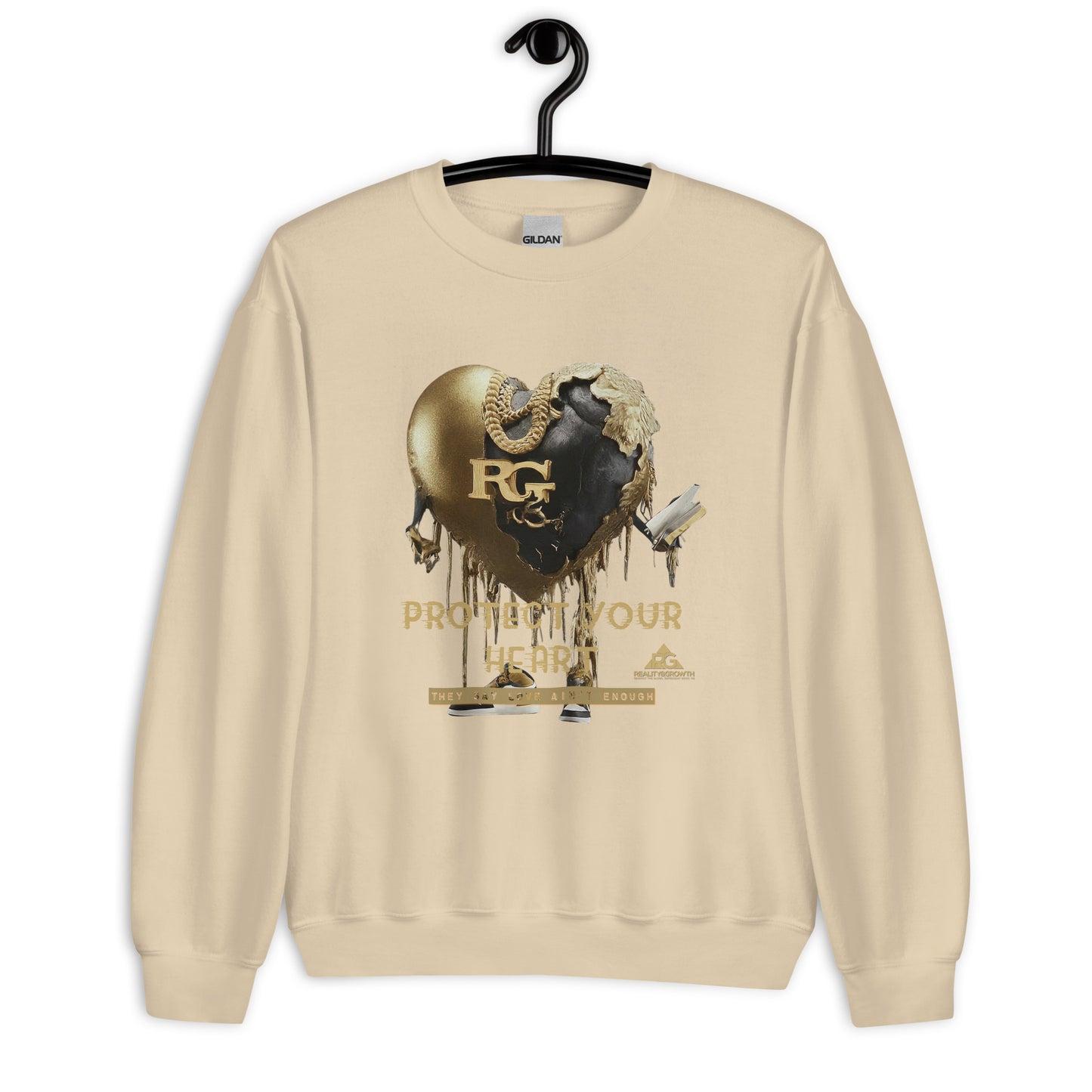 Heart Of Gold Unisex Sweatshirt
