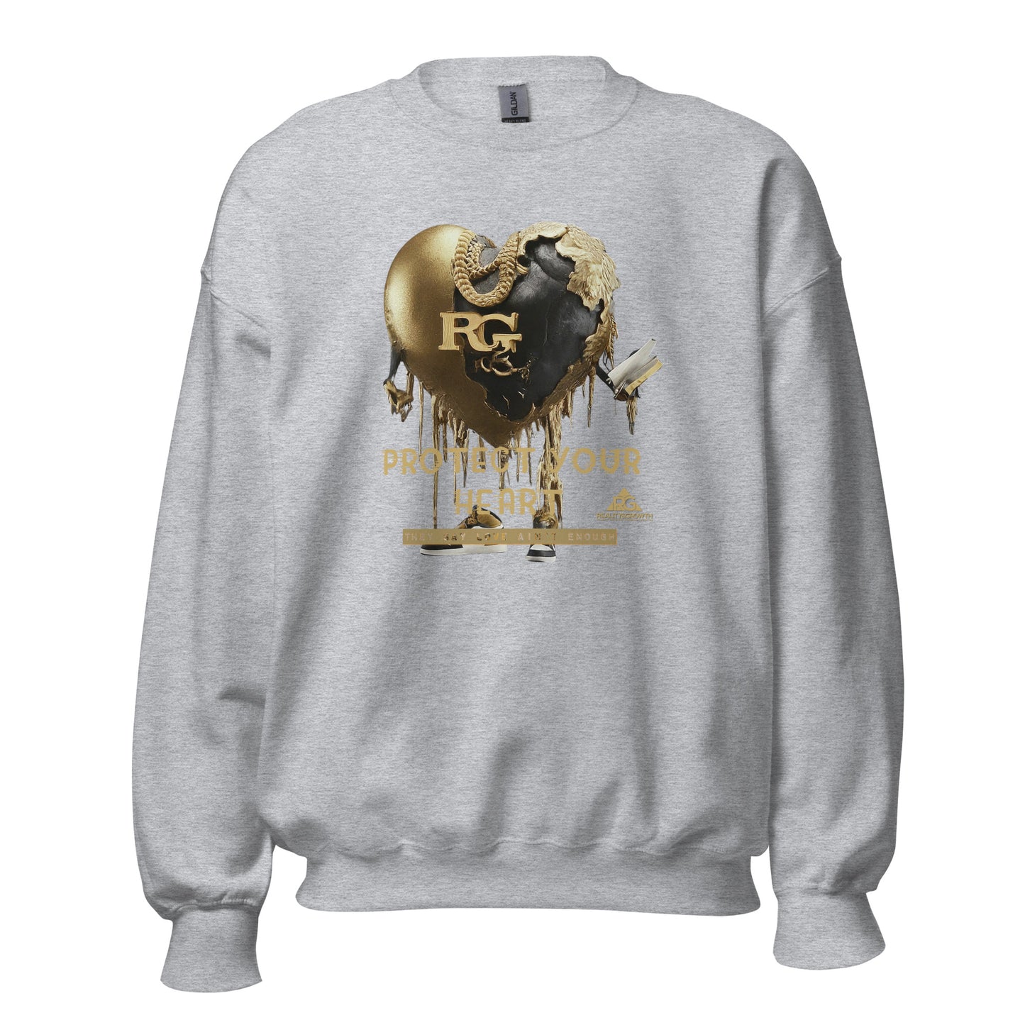 Heart Of Gold Unisex Sweatshirt