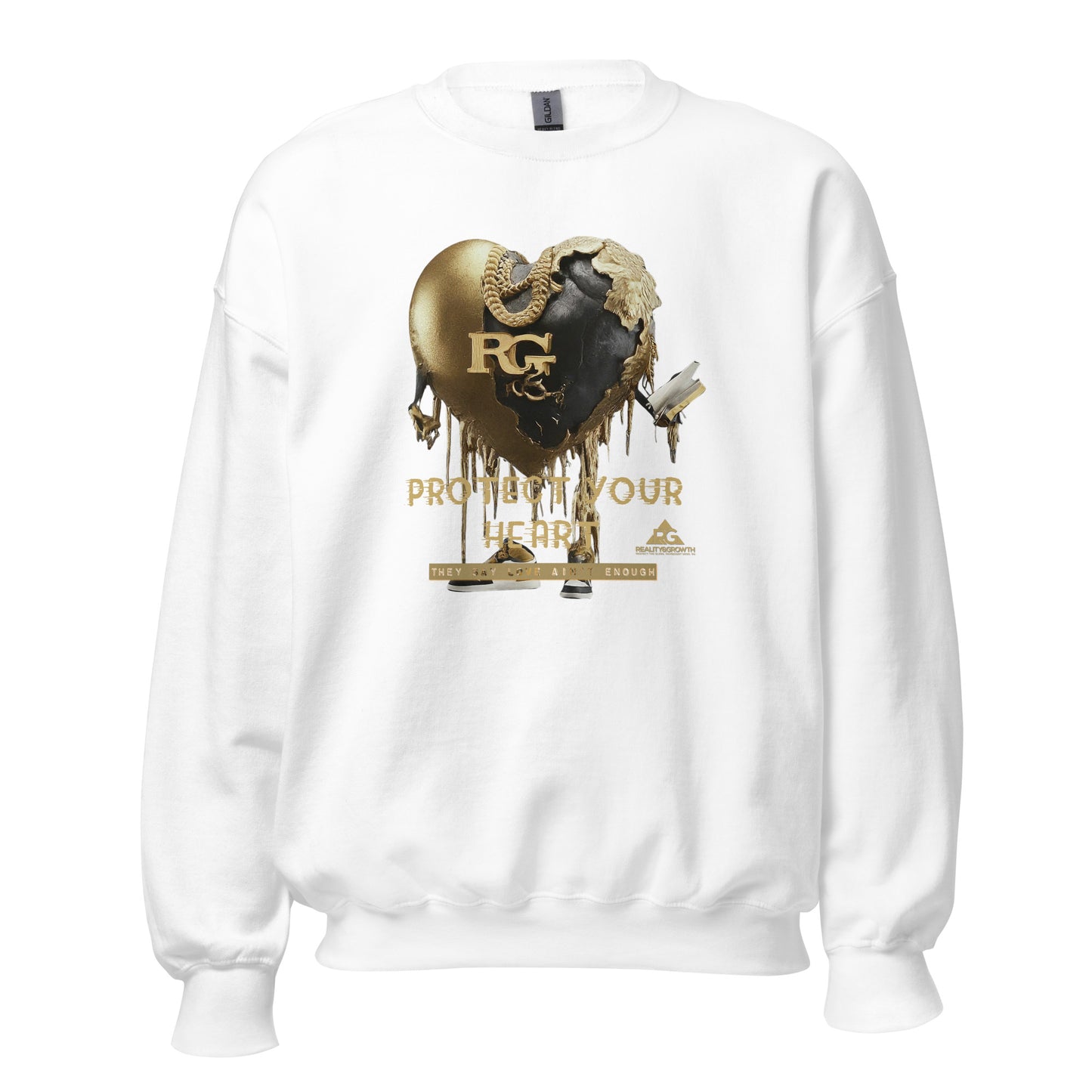 Heart Of Gold Unisex Sweatshirt