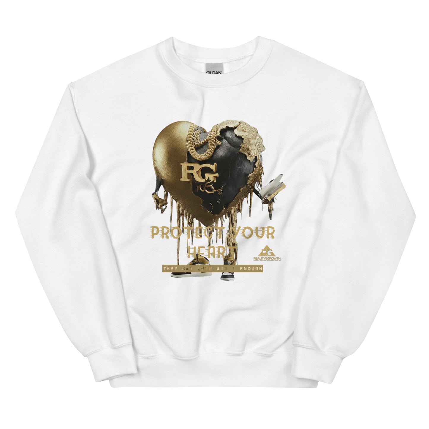 Heart Of Gold Unisex Sweatshirt