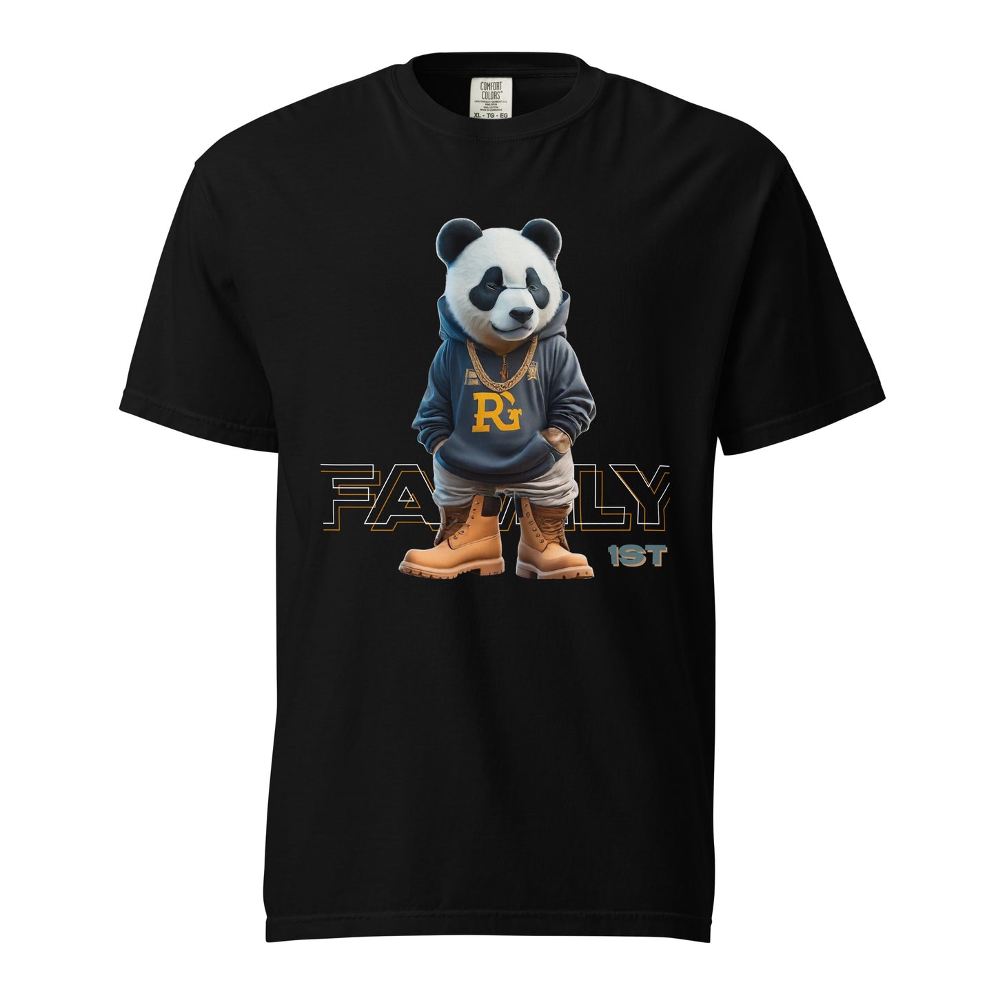 Family 1st Unisex garment-dyed heavyweight t-shirt