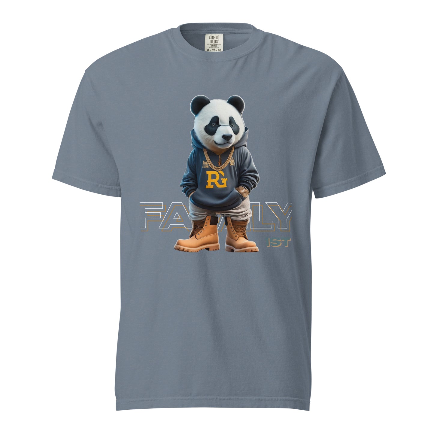 Family 1st Unisex garment-dyed heavyweight t-shirt