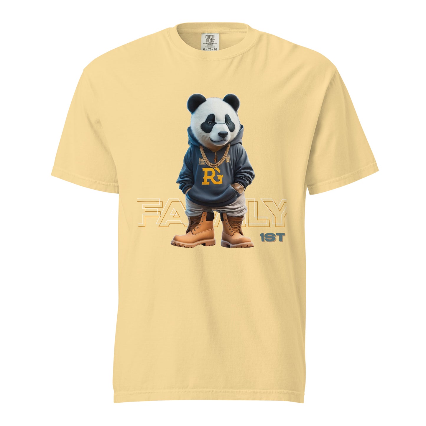 Family 1st Unisex garment-dyed heavyweight t-shirt