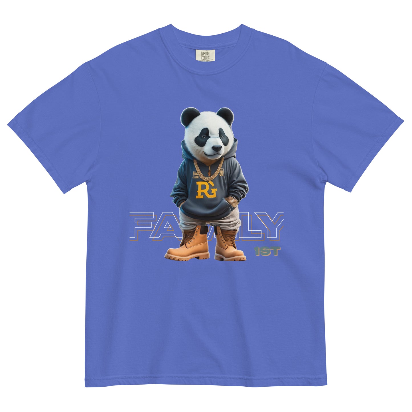 Family 1st Unisex garment-dyed heavyweight t-shirt