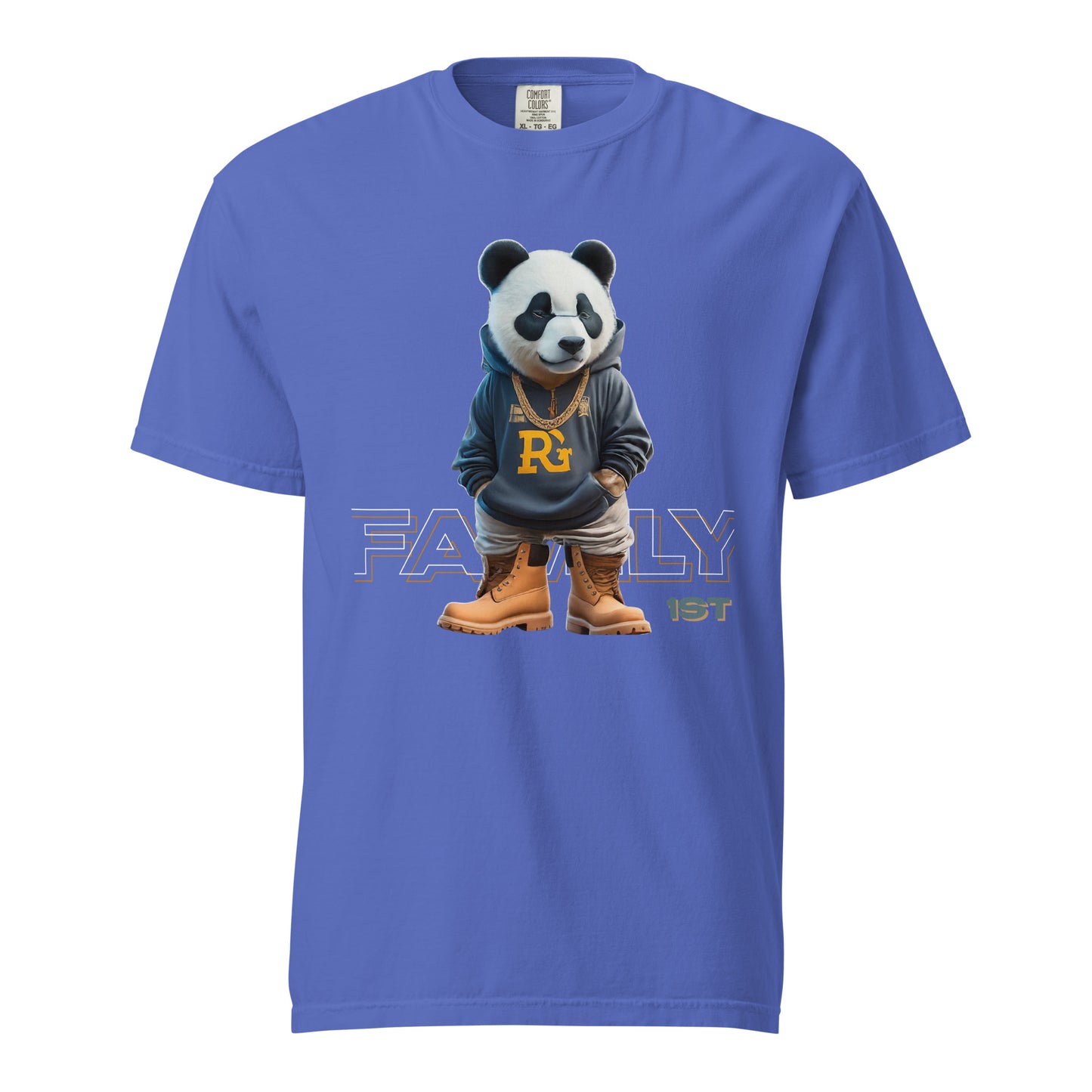 Family 1st Unisex garment-dyed heavyweight t-shirt