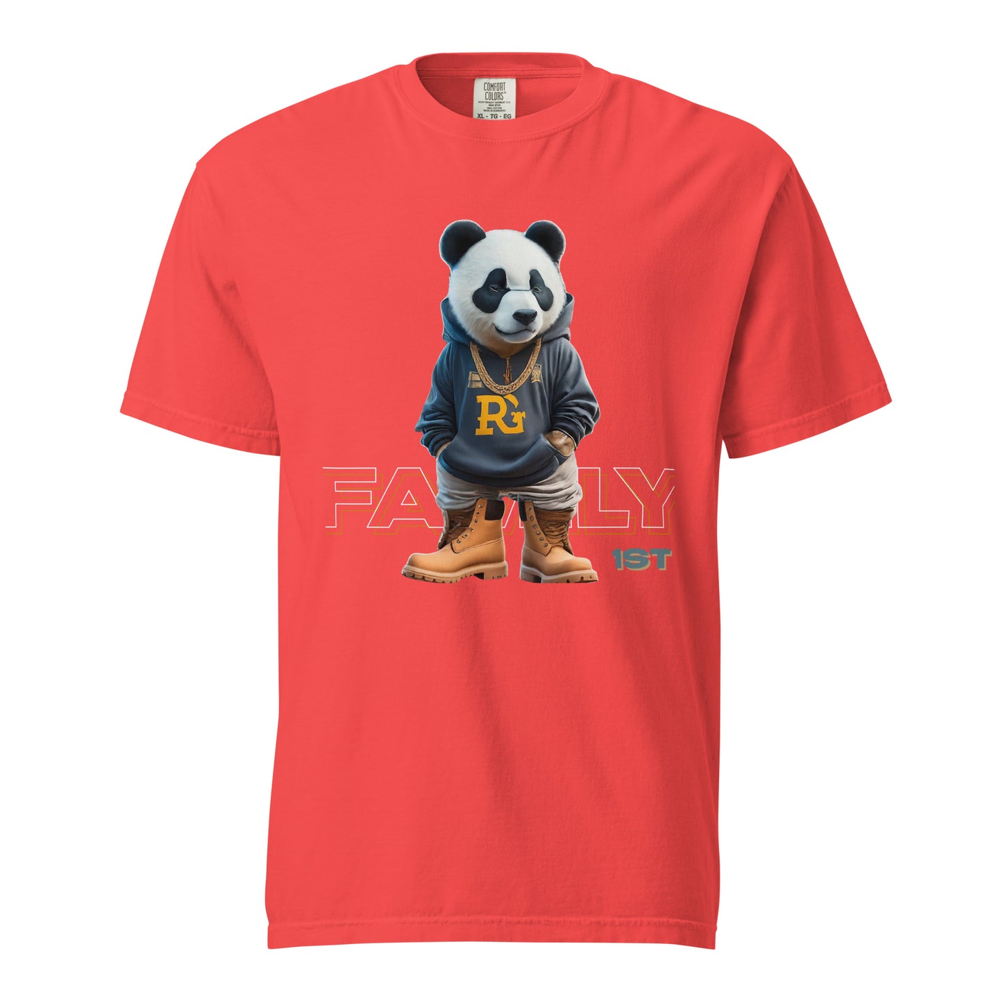 Family 1st Unisex garment-dyed heavyweight t-shirt