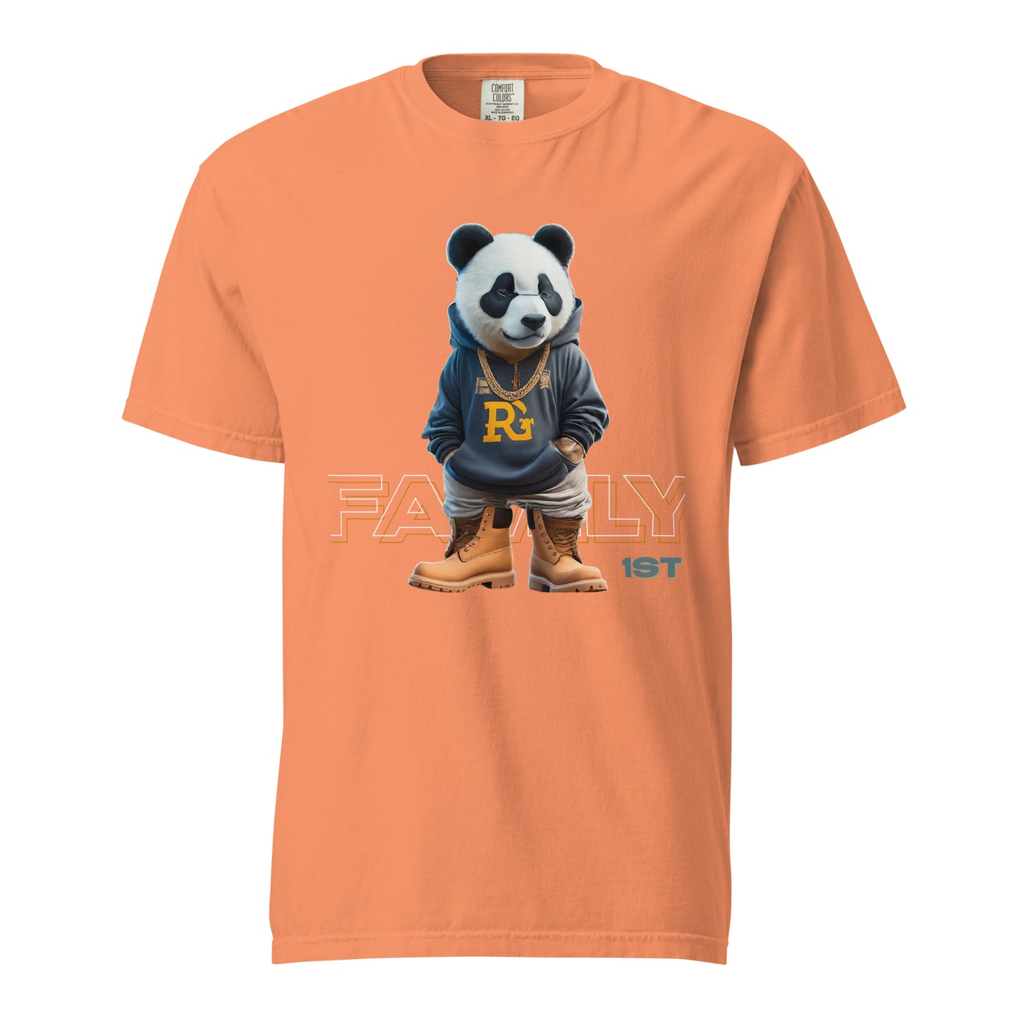 Family 1st Unisex garment-dyed heavyweight t-shirt