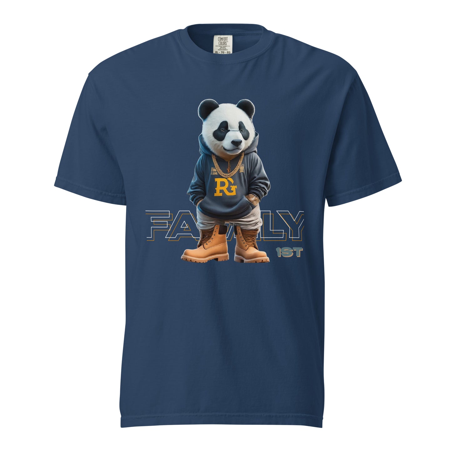 Family 1st Unisex garment-dyed heavyweight t-shirt