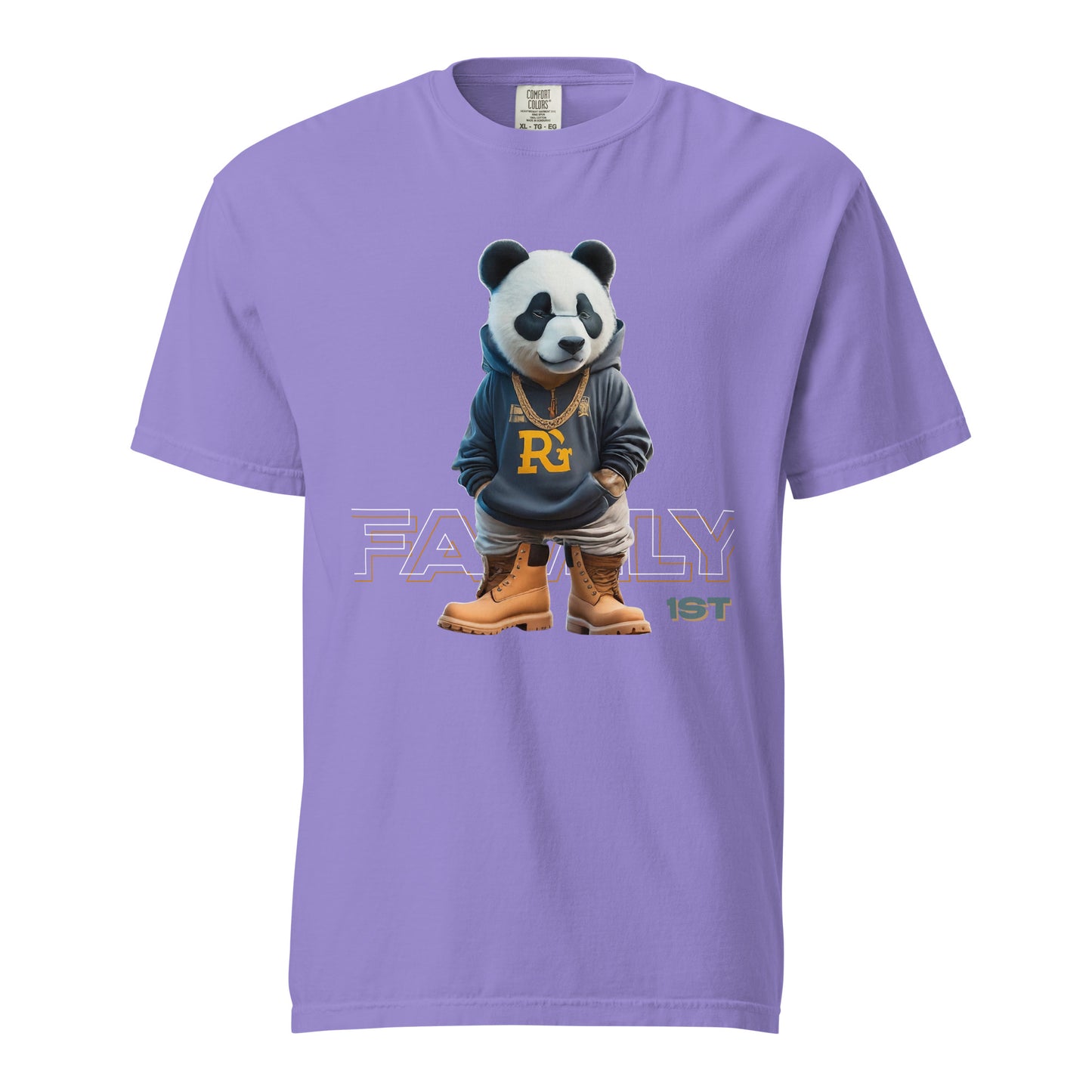Family 1st Unisex garment-dyed heavyweight t-shirt