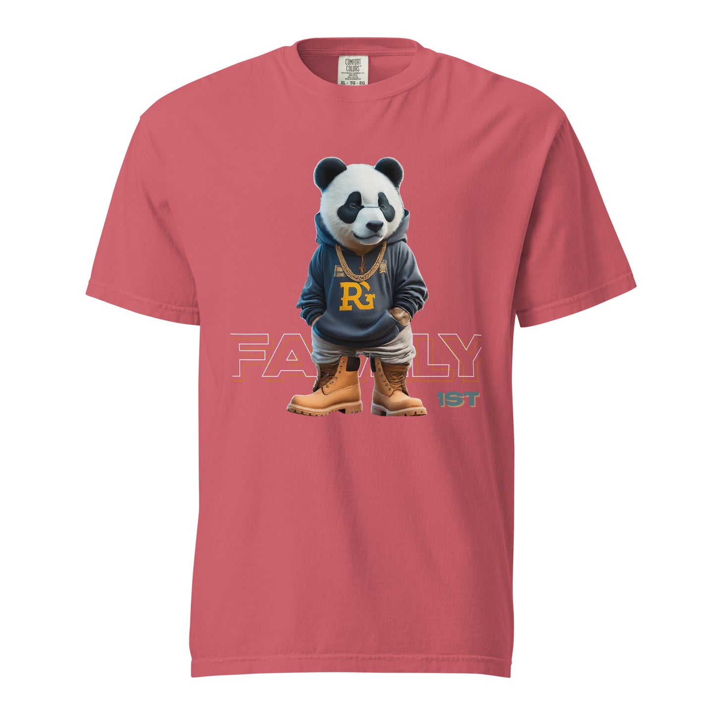 Family 1st Unisex garment-dyed heavyweight t-shirt