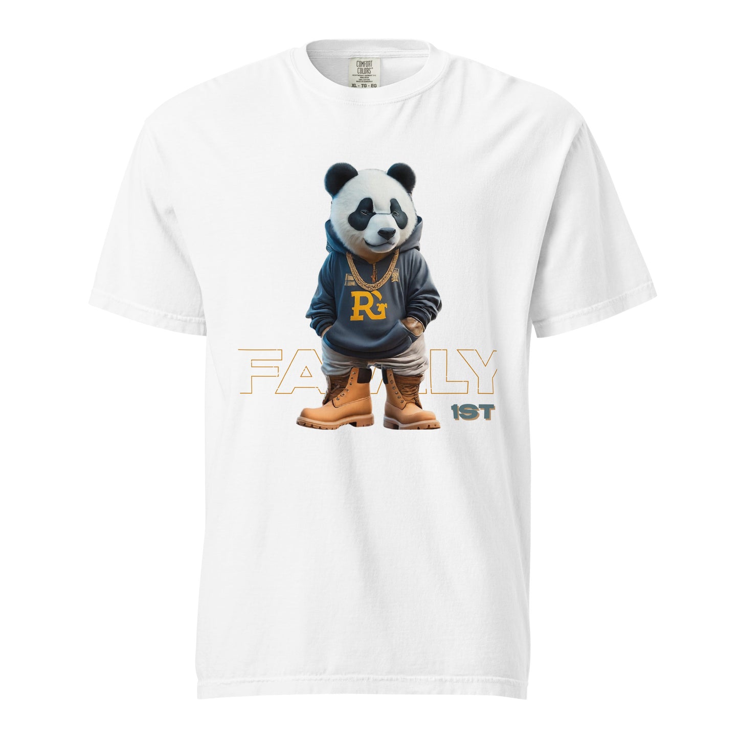 Family 1st Unisex garment-dyed heavyweight t-shirt