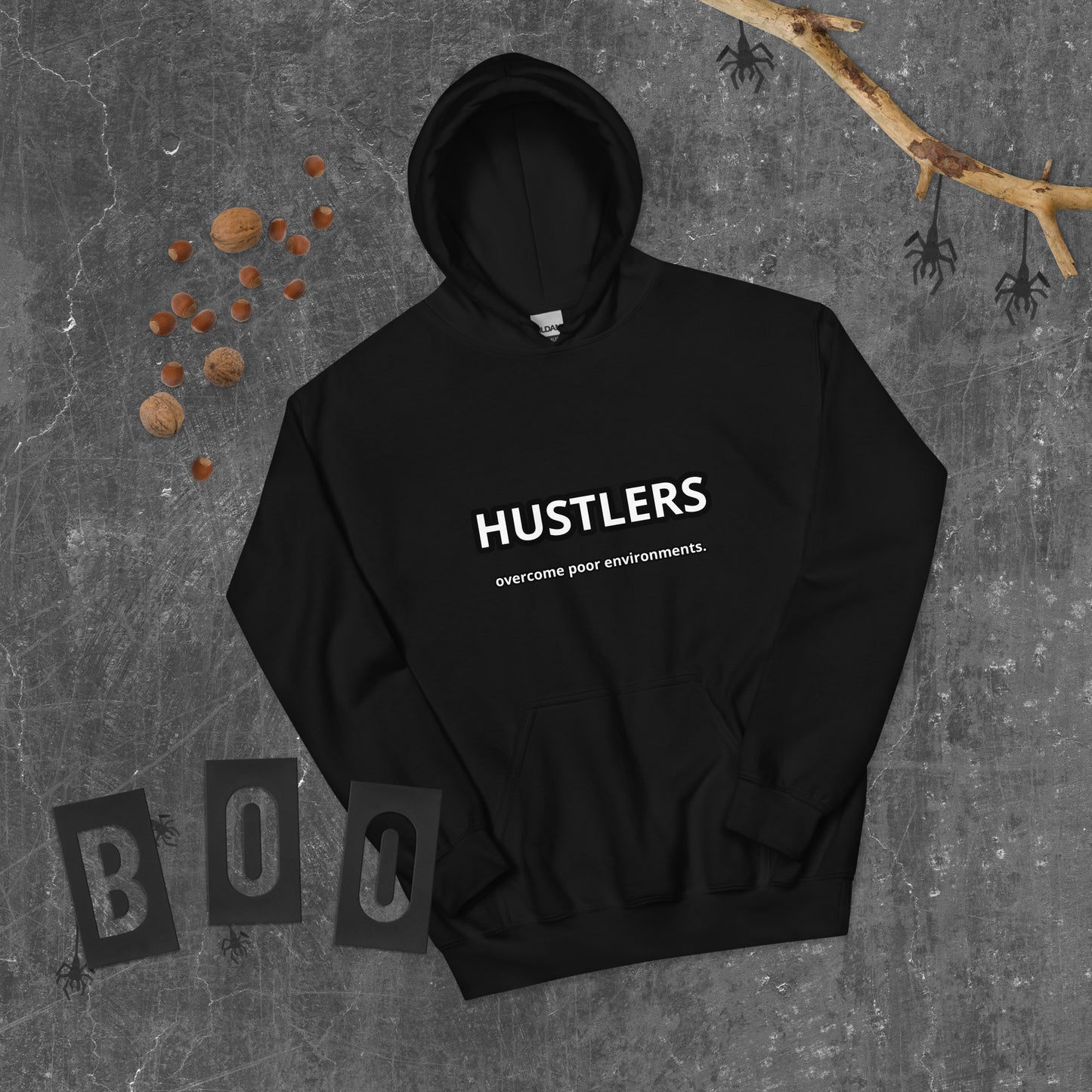 Hustlers Unisex Hoodie by Amagiri Young