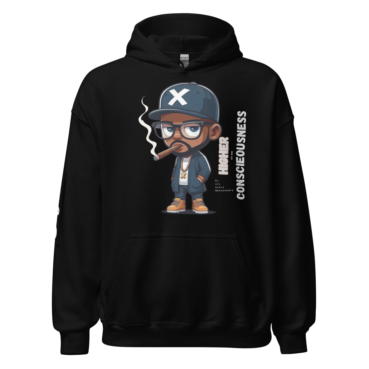 Higher Consciousness Unisex Hoodie by Amagiri Young