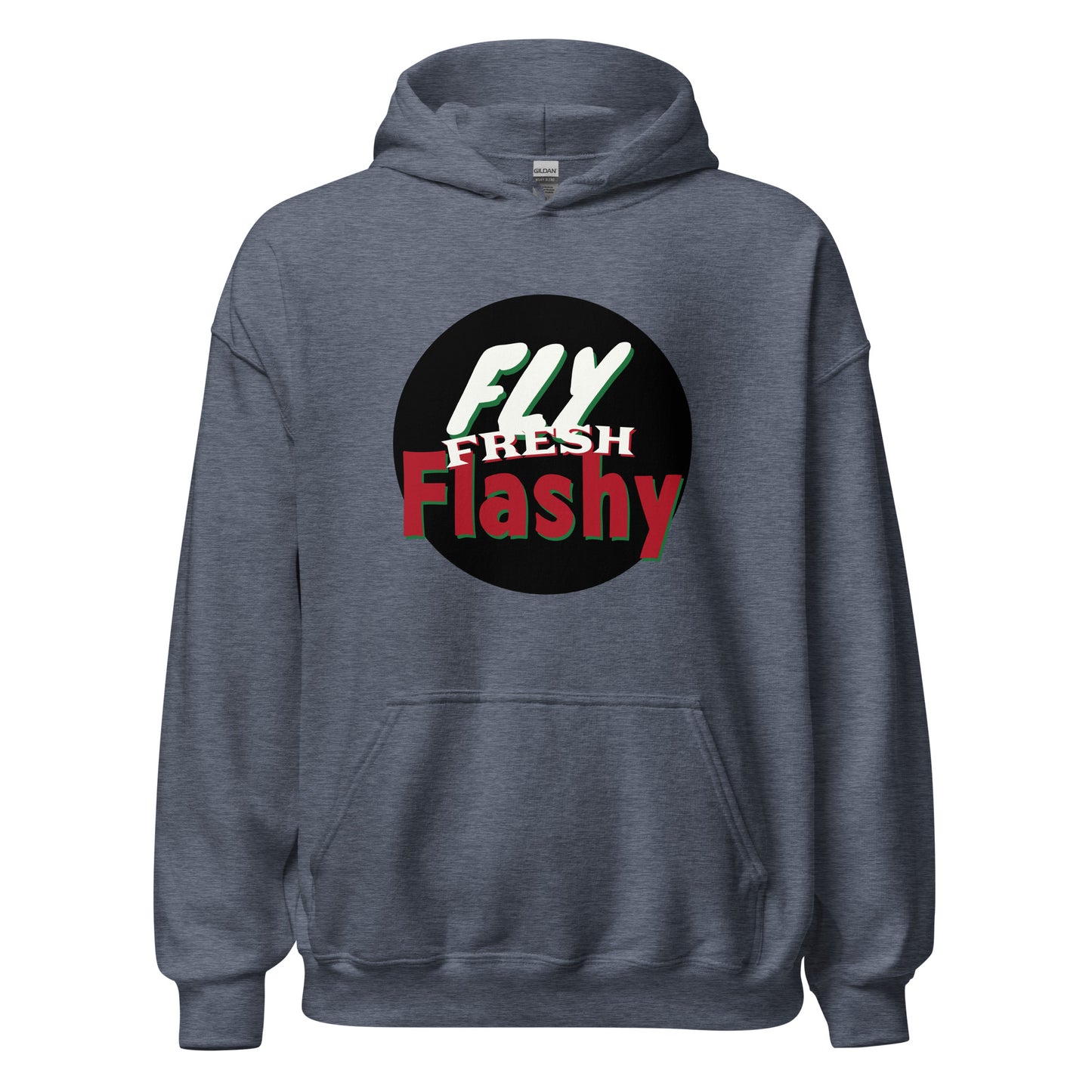 Fly Fresh Flashy Unisex Hoodie by Amagiri Young