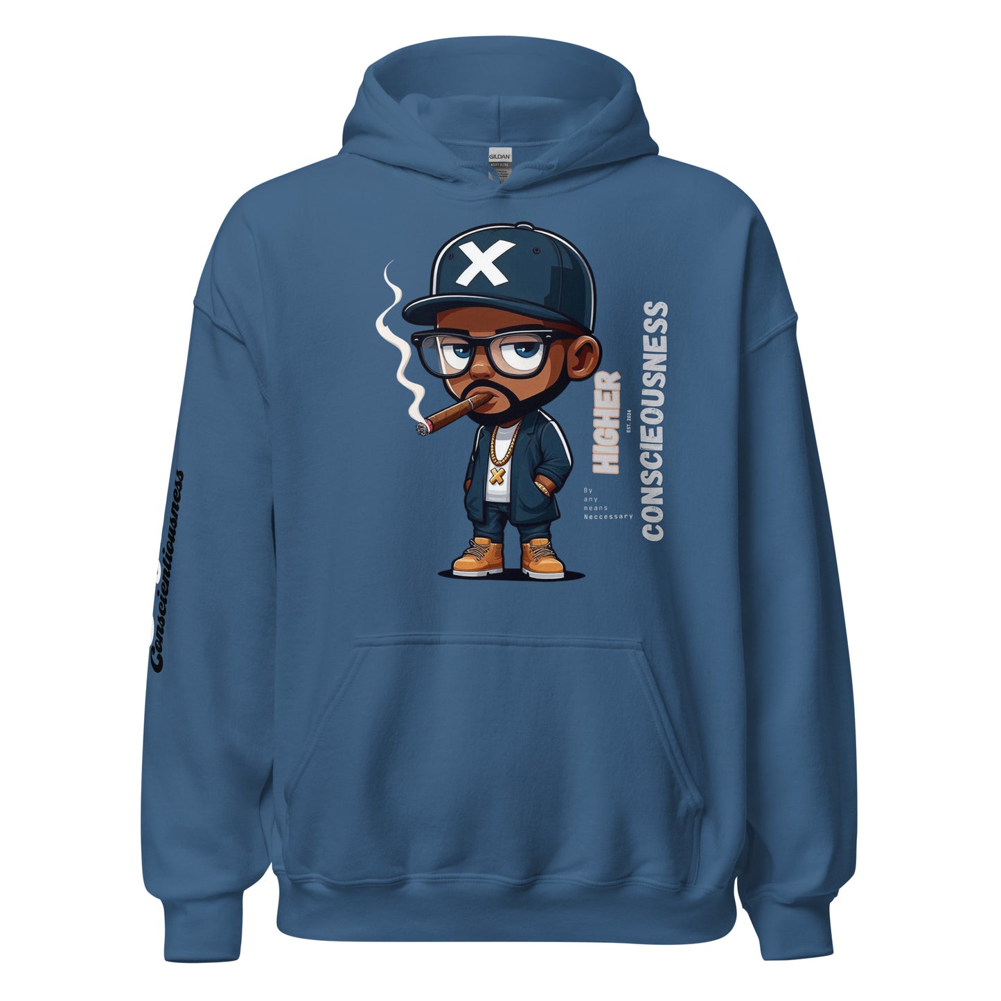 Higher Consciousness Unisex Hoodie by Amagiri Young