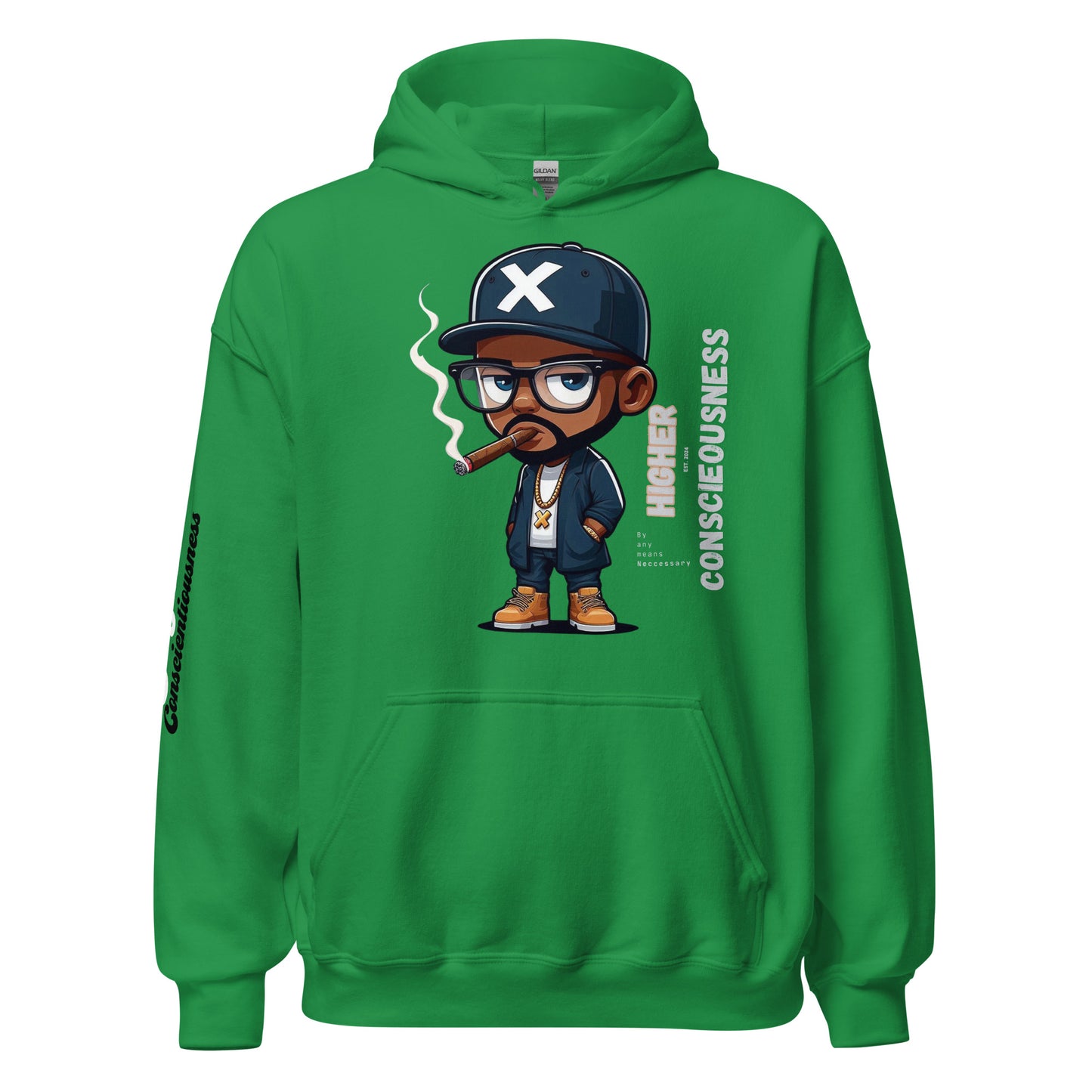 Higher Consciousness Unisex Hoodie by Amagiri Young