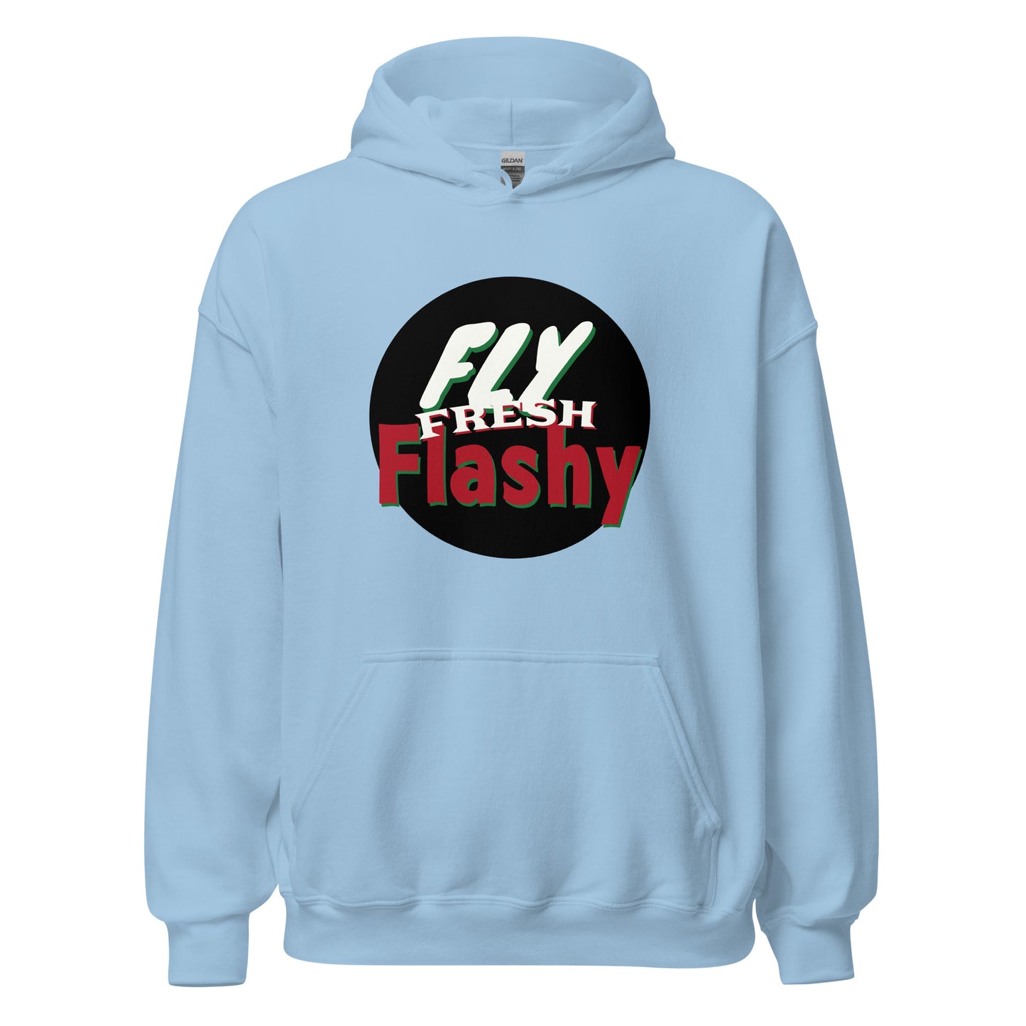 Fly Fresh Flashy Unisex Hoodie by Amagiri Young