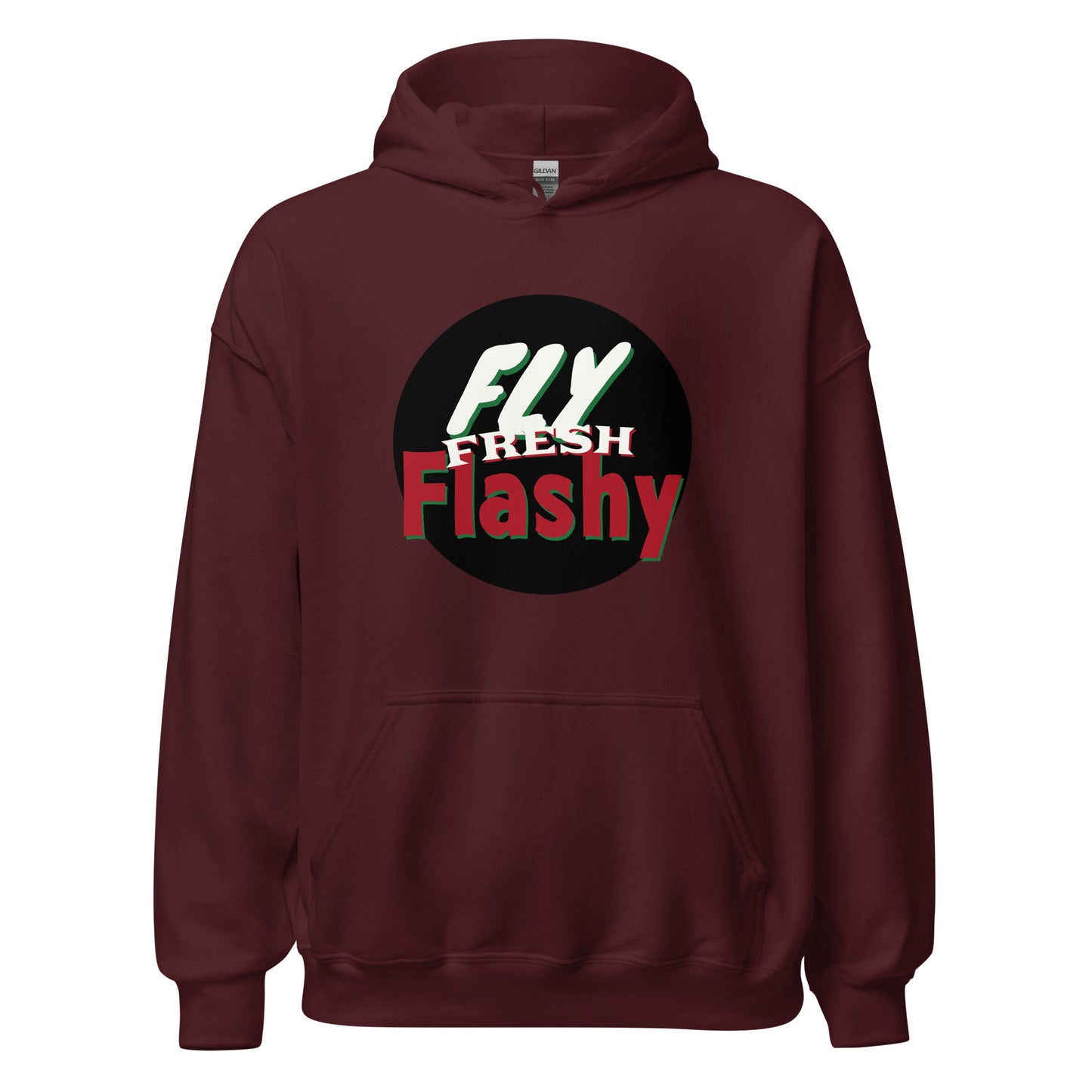 Fly Fresh Flashy Unisex Hoodie by Amagiri Young