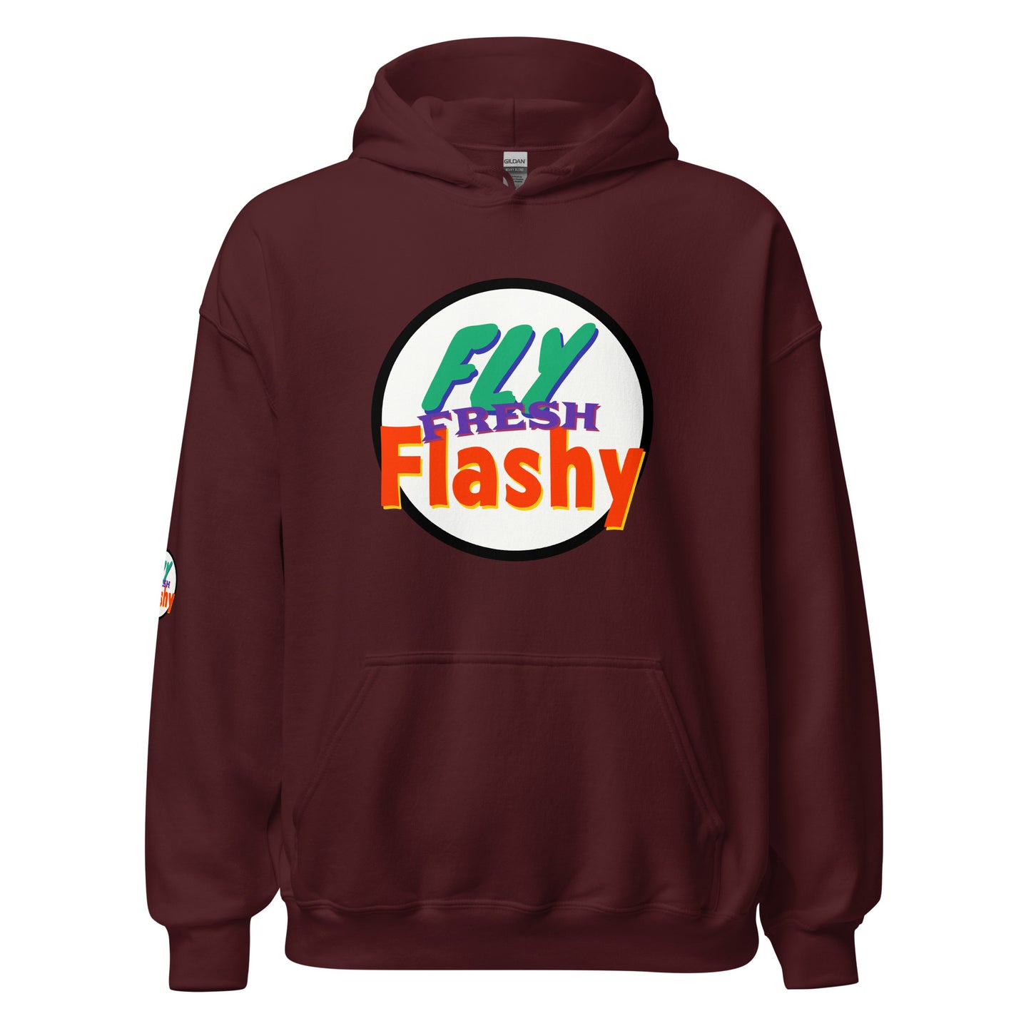 Fly Fresh Flashy Urban Hoodie by Amagiri Young