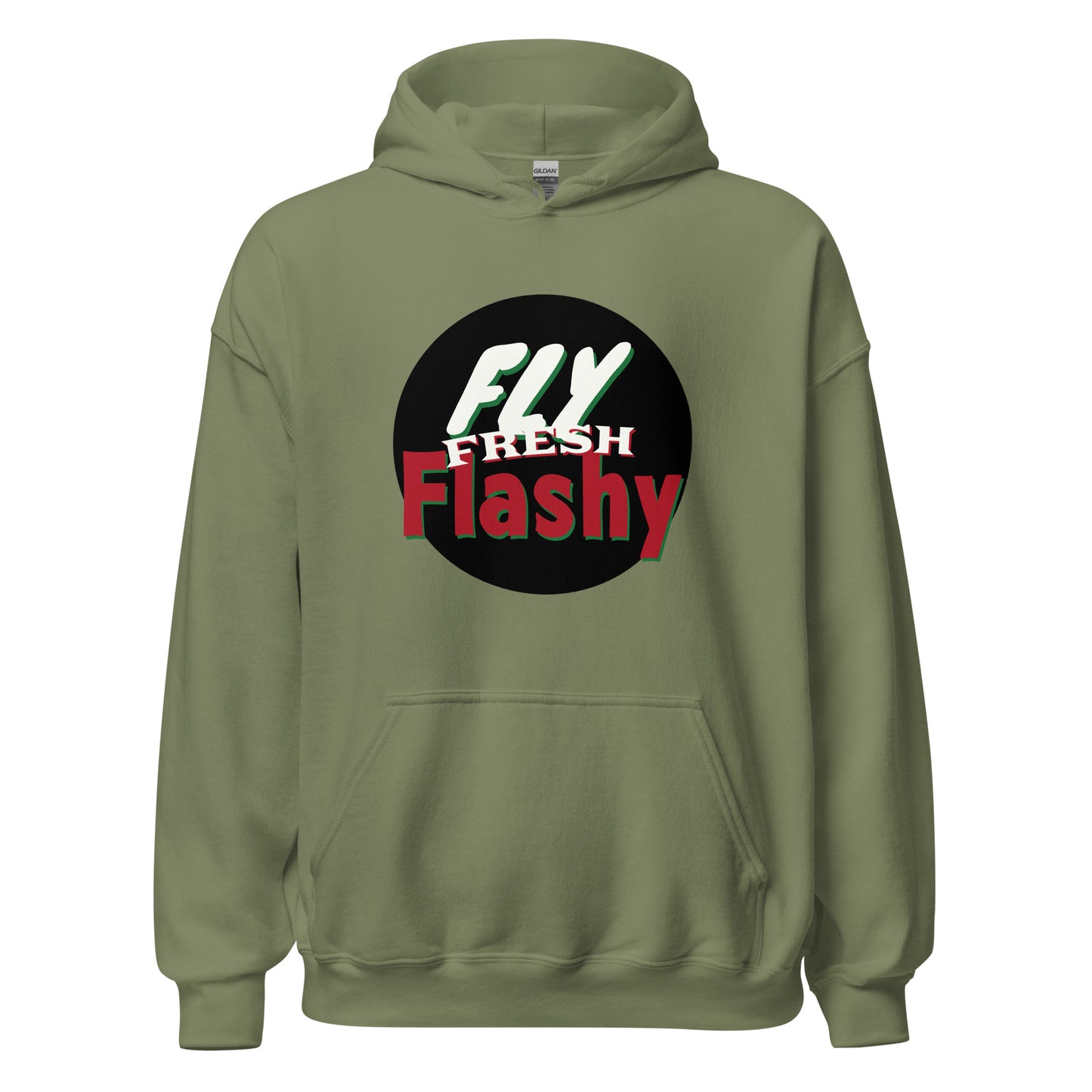 Fly Fresh Flashy Unisex Hoodie by Amagiri Young
