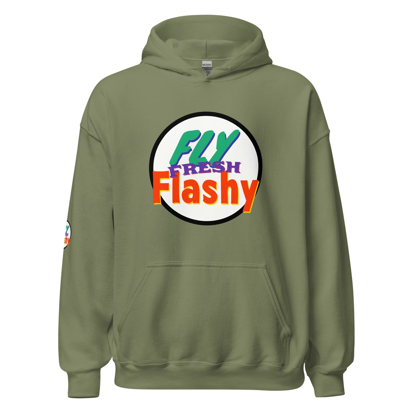 Fly Fresh Flashy Urban Hoodie by Amagiri Young