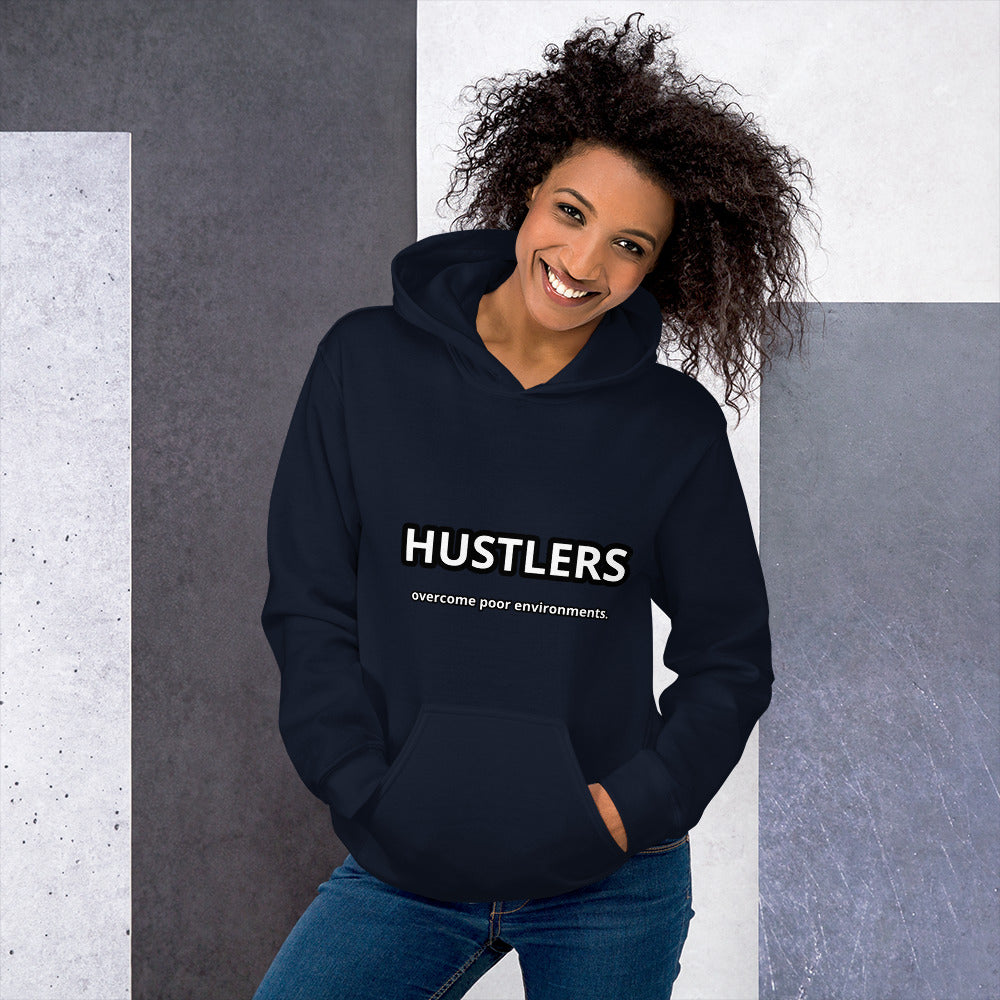 Hustlers Unisex Hoodie by Amagiri Young