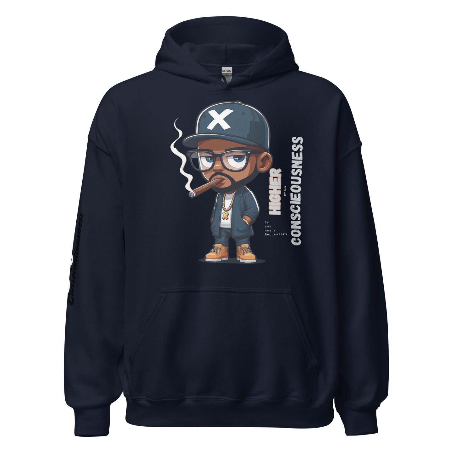 Higher Consciousness Unisex Hoodie by Amagiri Young