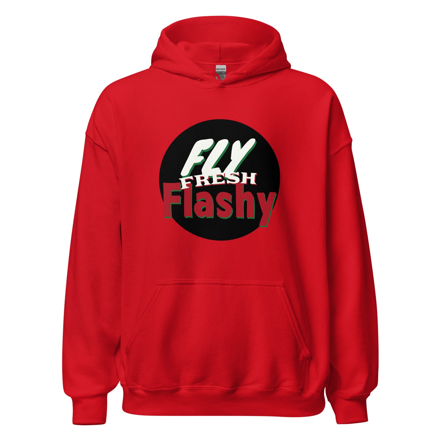 Fly Fresh Flashy Unisex Hoodie by Amagiri Young