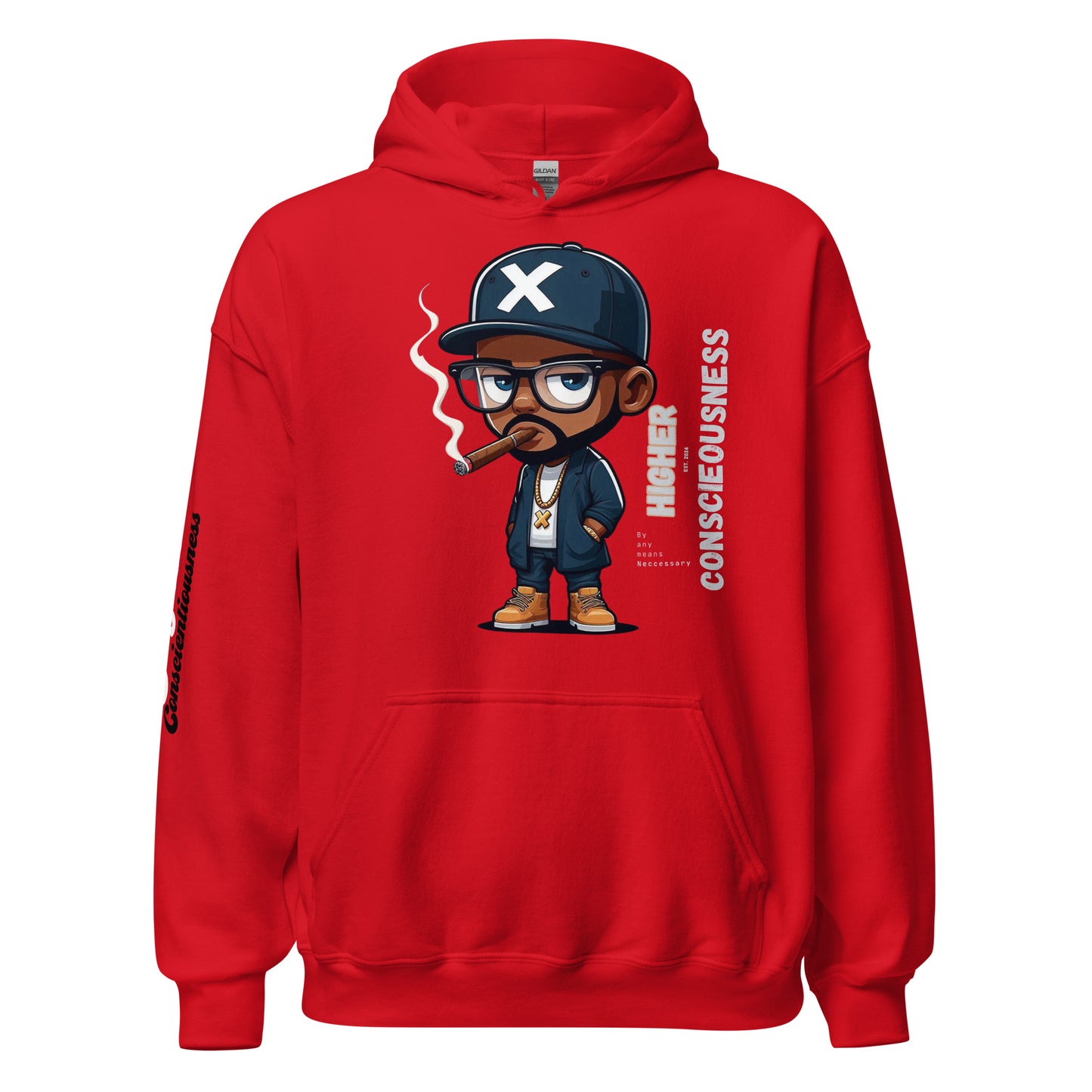 Higher Consciousness Unisex Hoodie by Amagiri Young