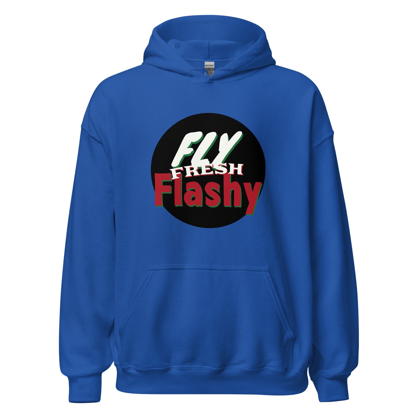 Fly Fresh Flashy Unisex Hoodie by Amagiri Young