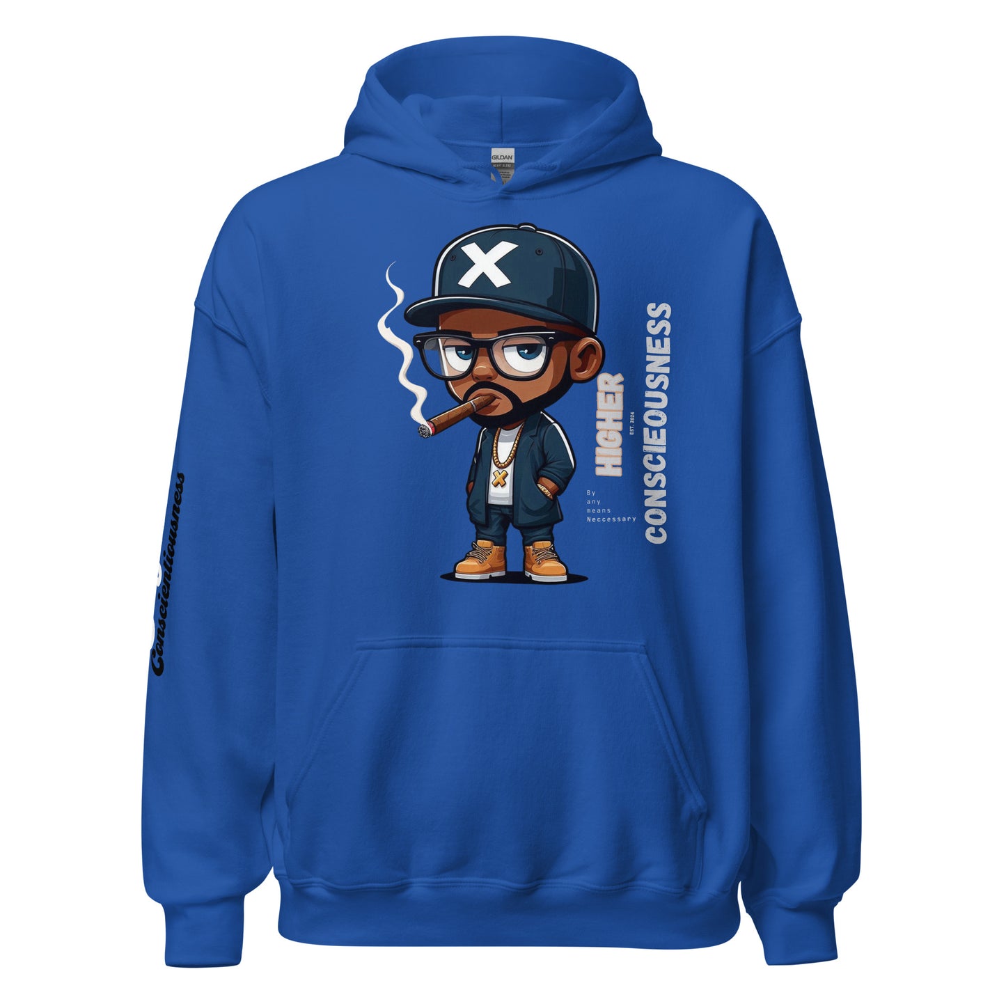 Higher Consciousness Unisex Hoodie by Amagiri Young