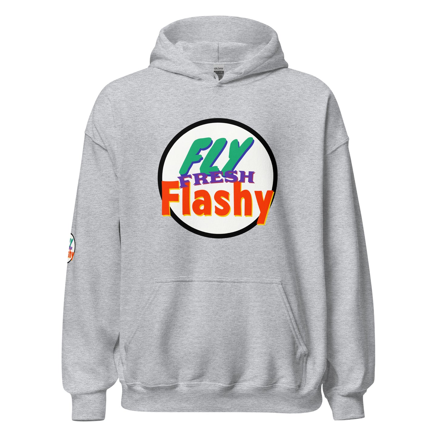 Fly Fresh Flashy Urban Hoodie by Amagiri Young